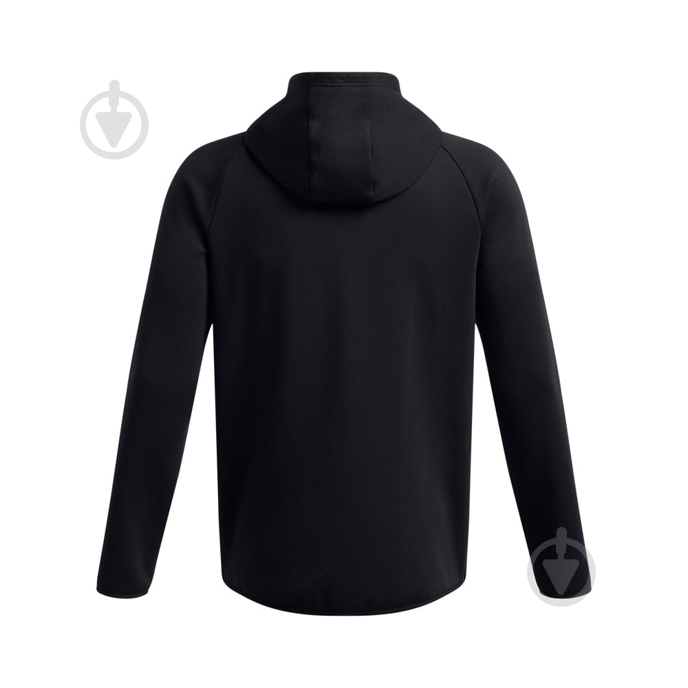 Худи Under Armour Unstoppable Flc FZ HD EU 1389352-001 р.S черный - фото 4 Худи Under Armour Unstoppable Flc FZ HD EU 1389352-001 р.S черный - фото 4