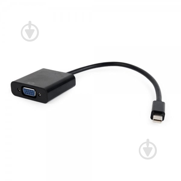 Адаптер Cablexpert чорний (AB-mDPM-VGAF-02) Mini DisplayPort в VGA - фото 1