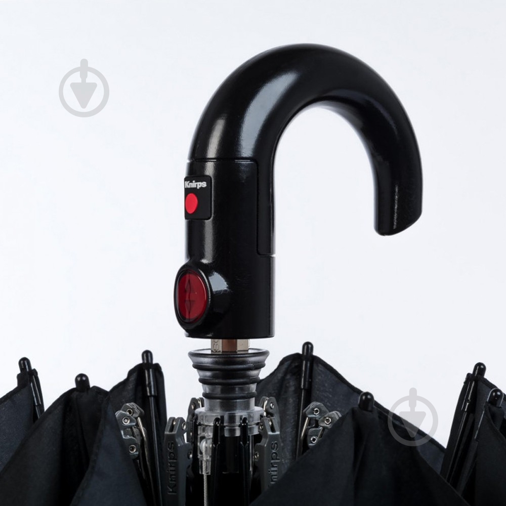 Зонт Knirps Kn95 3260 8499 T.260 Medium Duomatic 2line up black ecorepel - фото 3