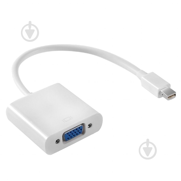 Адаптер Cablexpert белый (AB-mDPM-VGAF-02-W) Mini DisplayPort в VGA - фото 1