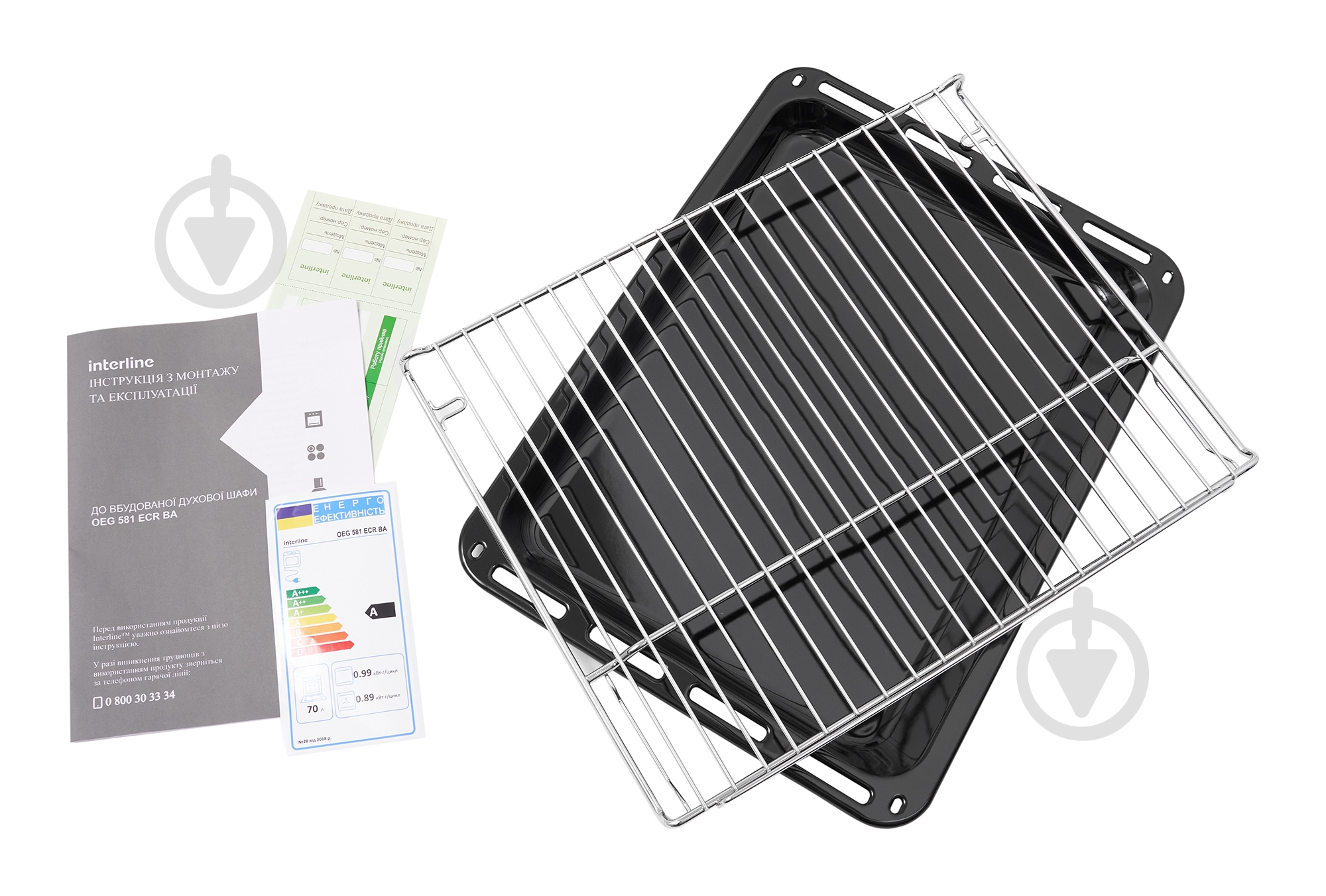 Духовой шкаф Interline OEG 581 ECR BA - фото 7