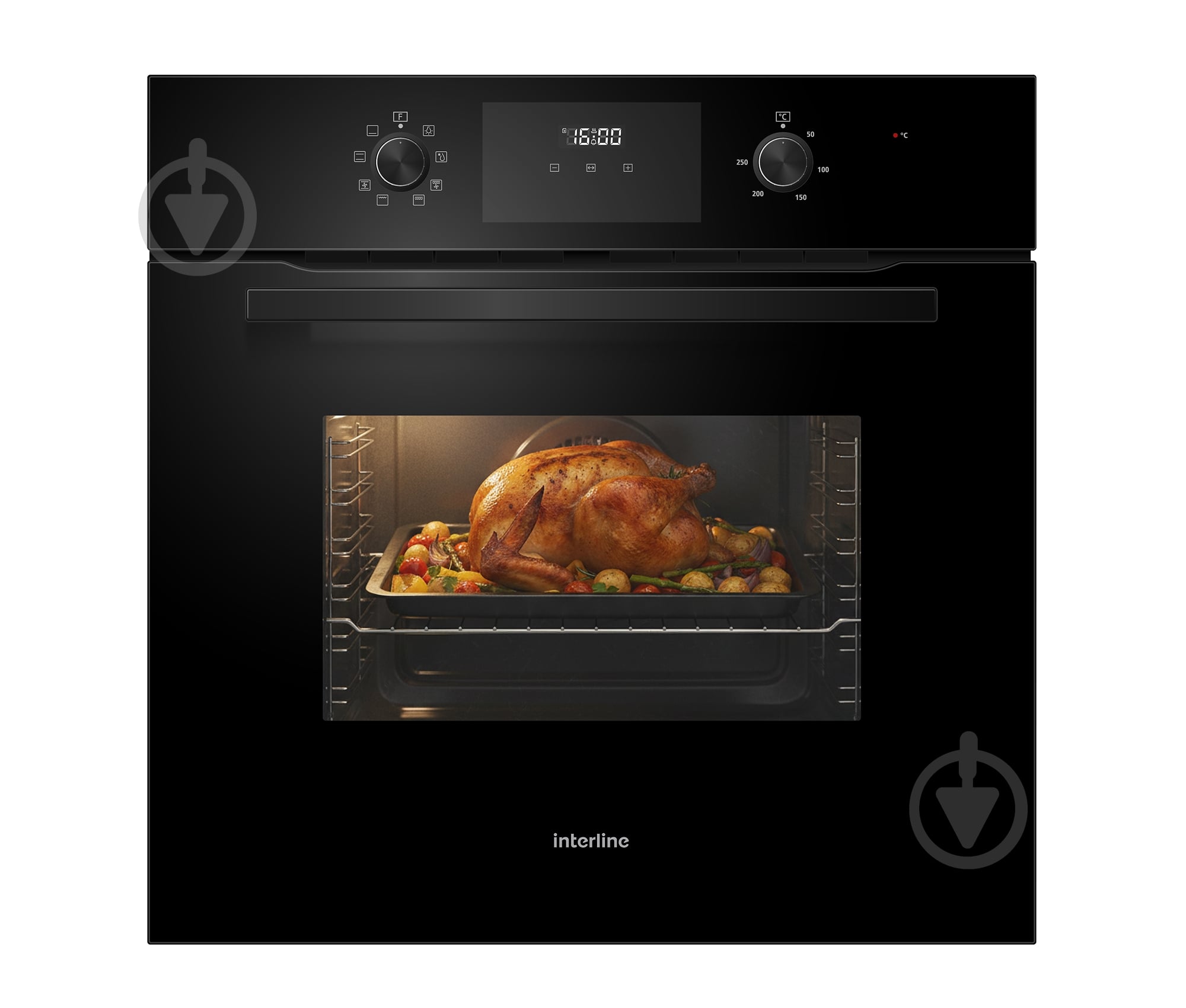 Духовой шкаф Interline OEG 581 ECR BA - фото 1