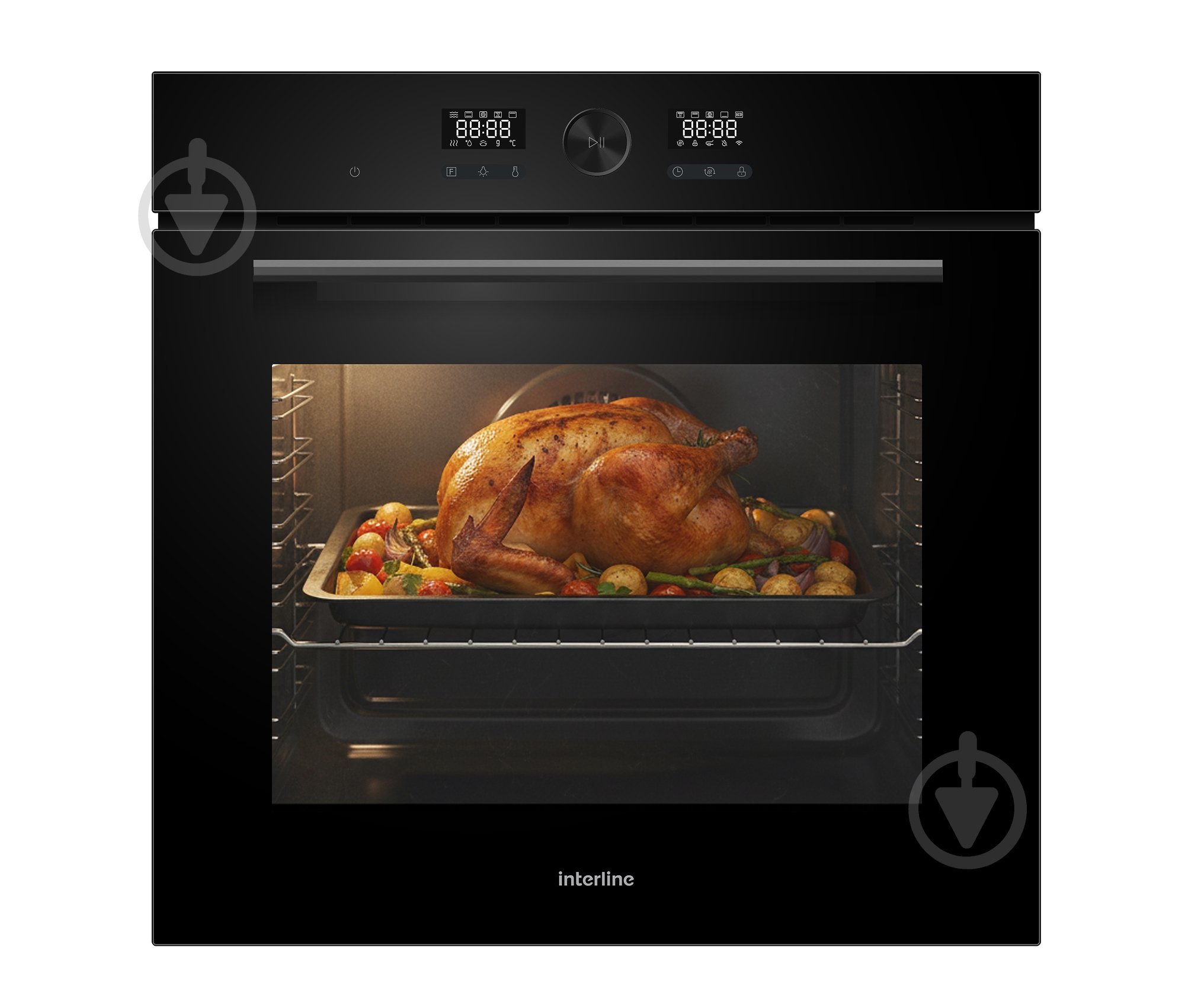 Духовой шкаф Interline OEG 734 ETD BA - фото 2
