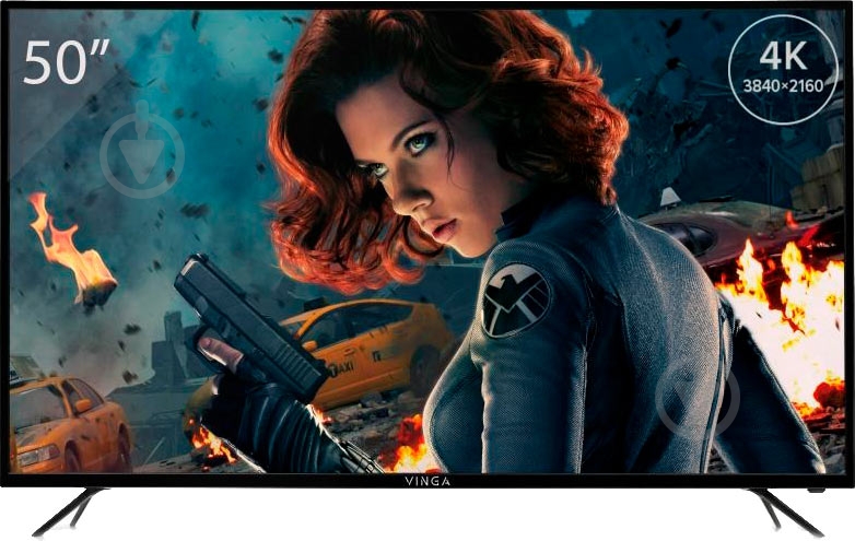 Телевізор Vinga L50UHD21B - фото 1