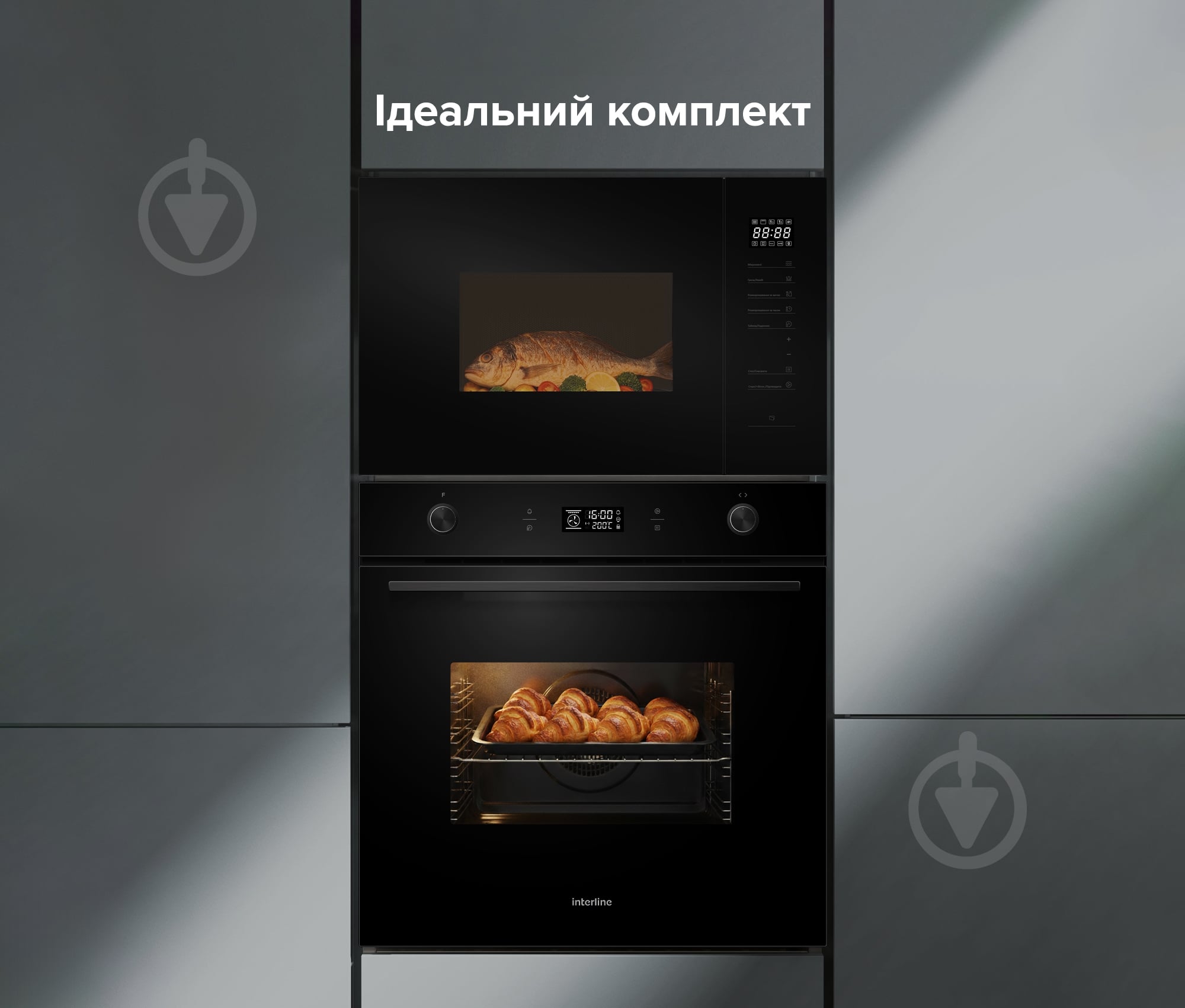 Духовой шкаф Interline OEG 592 ETW BA - фото 4