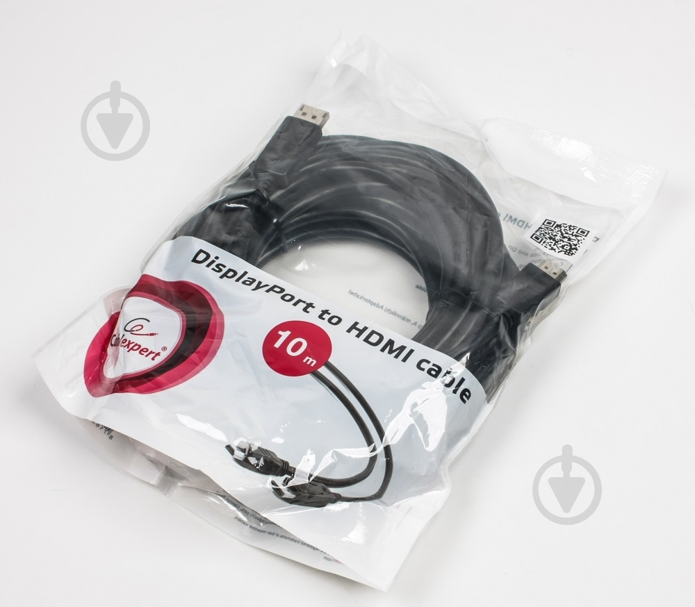 Кабель Cablexpert 10 м черный (CC-DP-HDMI-10M) DisplayPort-HDMI - фото 4