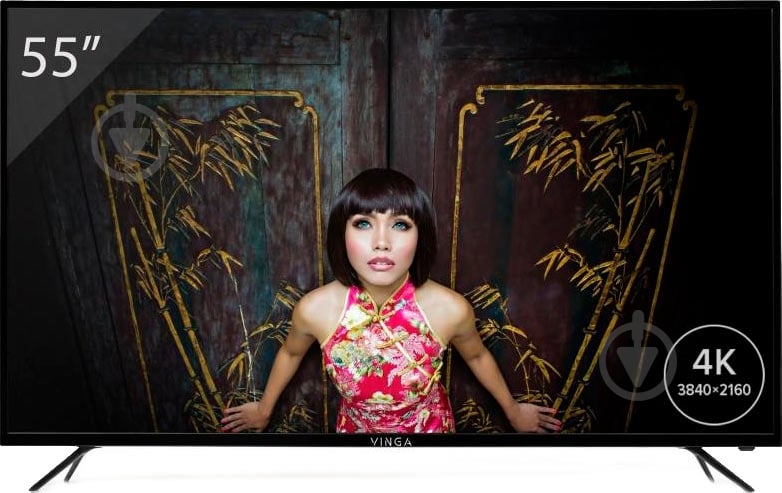 Телевізор Vinga L55UHD21B - фото 1