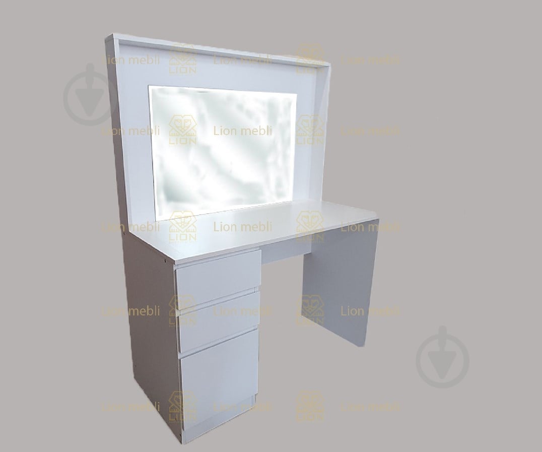 Трюмо Lion Мисс 1450х1100х500 мм 1100х1450х500 мм нимфея альба / нимфея альба - фото 1