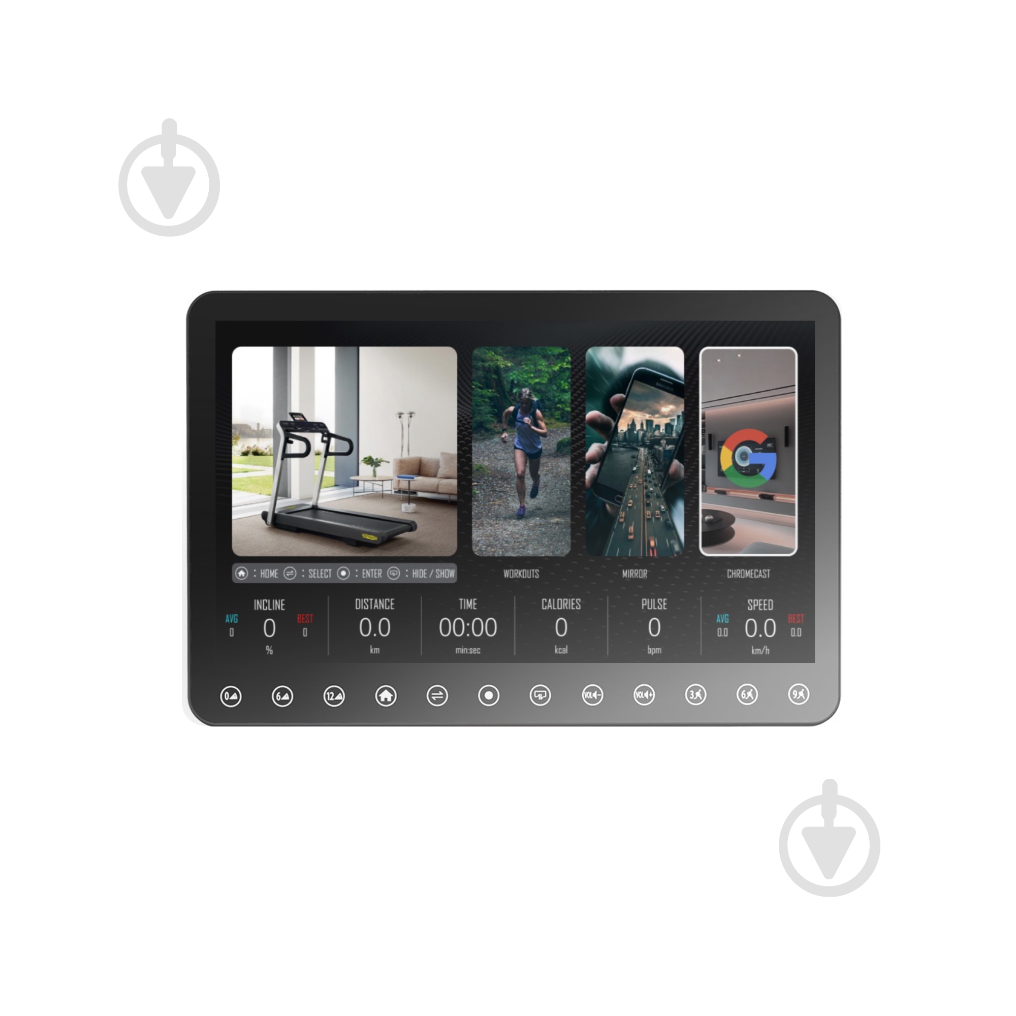 Беговая дорожка FitLogic (T581A Mirror) - фото 8