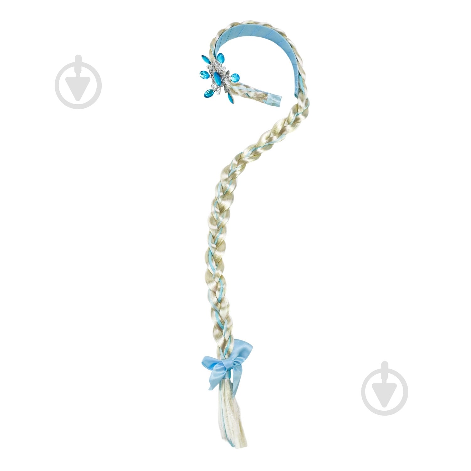 Костюм детский карнавальный Shantou (юбка и обруч) бело-голубой E2508 - фото 2 Костюм детский карнавальный Shantou (юбка и обруч) бело-голубой E2508 - фото 2