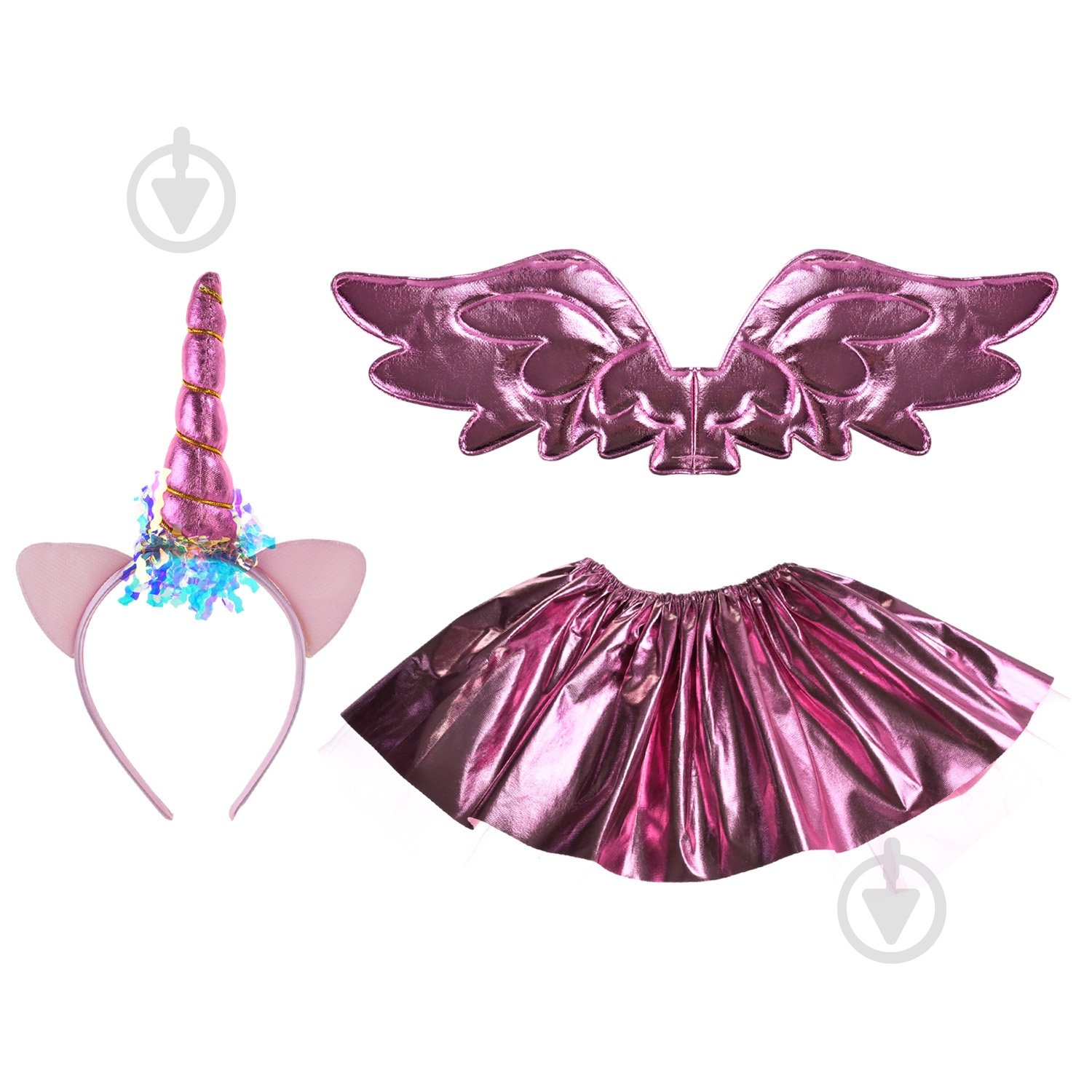 Костюм детский карнавальный Shantou обруч, крылья, юбка фиолетовый E2503 - фото 1