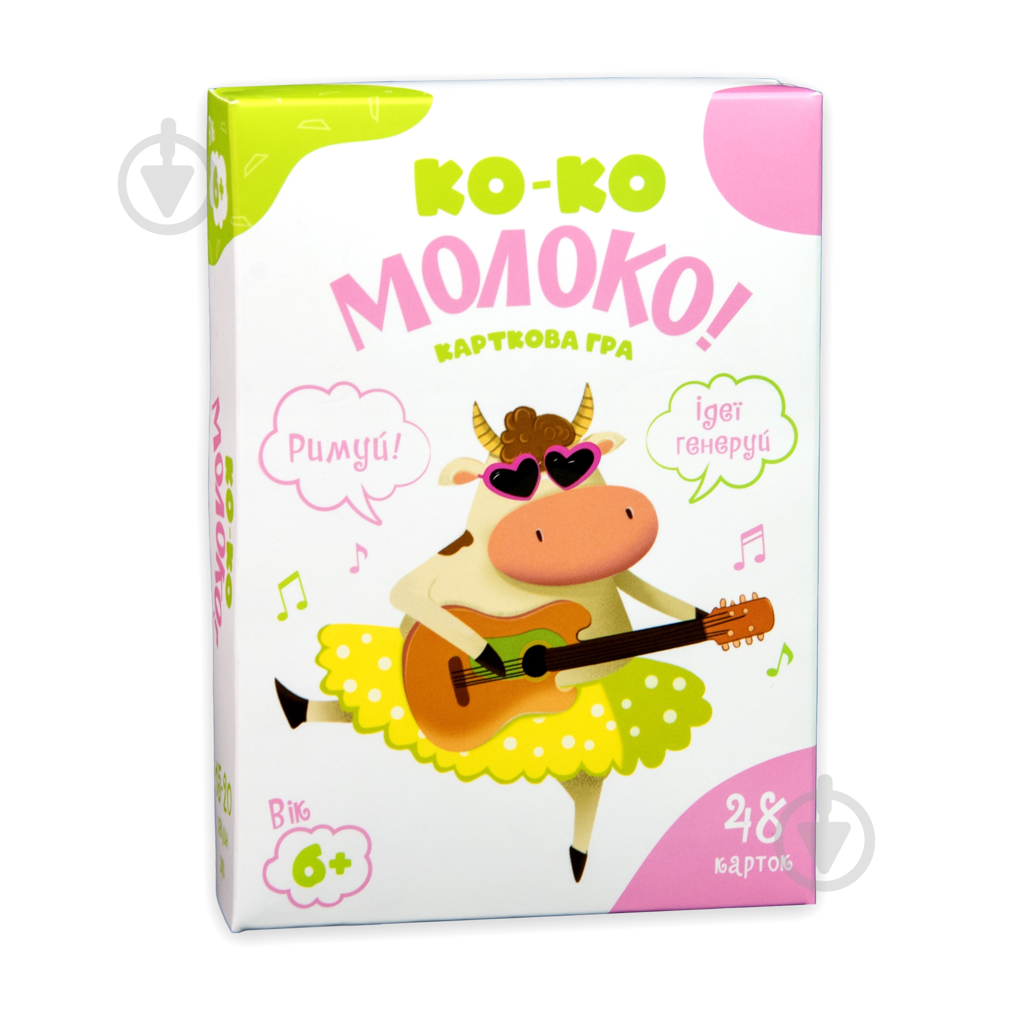 Игра карточная Strateg Ко-ко Молоко 30386 - фото 1 Игра карточная Strateg Ко-ко Молоко 30386 - фото 1