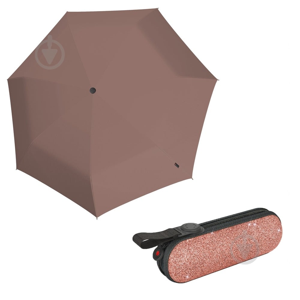 Зонт Knirps Kn95 6010 8507 X1 Manual 2glam rose ecorepel - фото 1