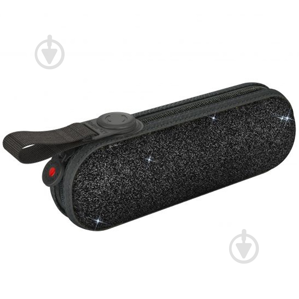 Парасолька Knirps Kn95 6010 8508 X1 Manual 2glam black ecorepel - фото 2