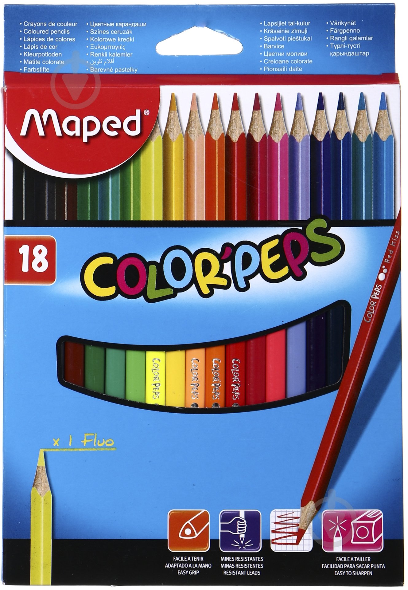Набір олівців 18 шт. Color Peps Classic MP183218 5 Maped - фото 1