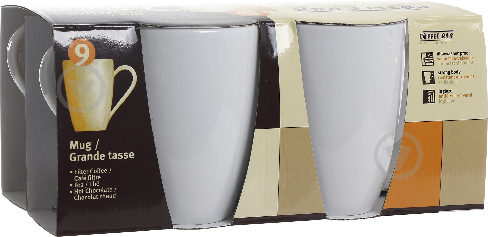 Набор чашек Konitz 380 мл 4 шт. - фото 2