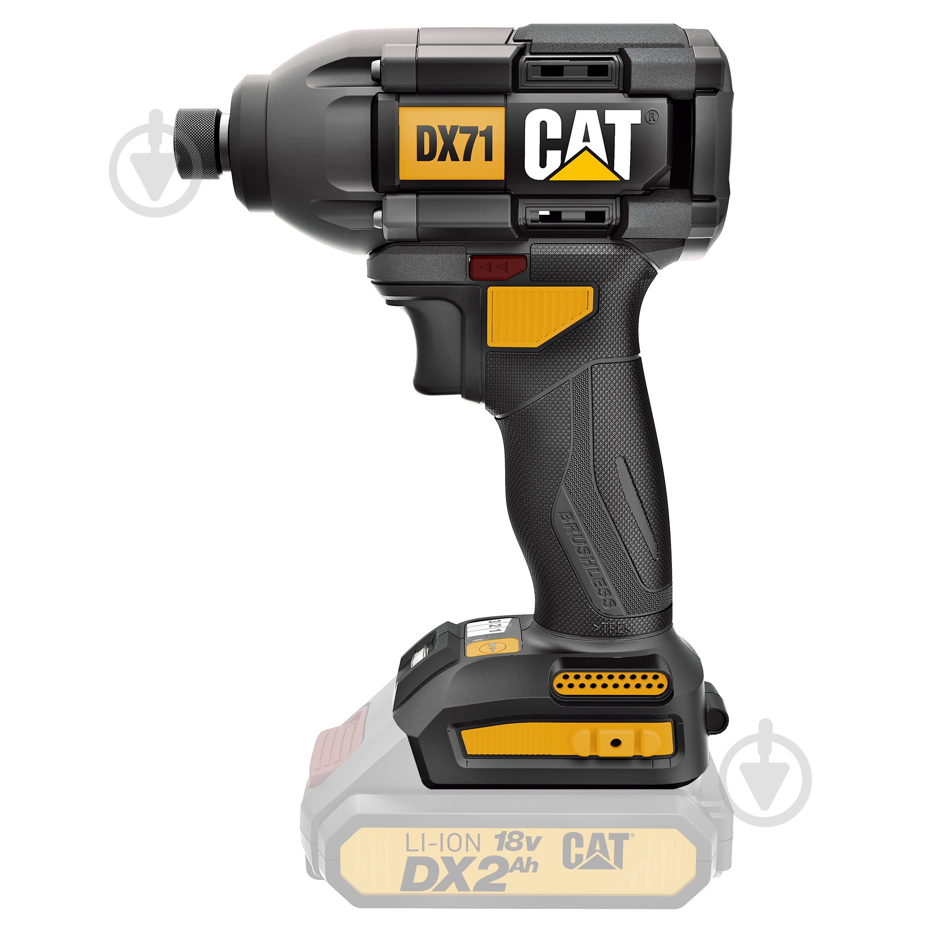 Гайковерт аккумуляторный CAT 215 Нм DX71B - фото 1 Гайковерт аккумуляторный CAT 215 Нм DX71B - фото 1