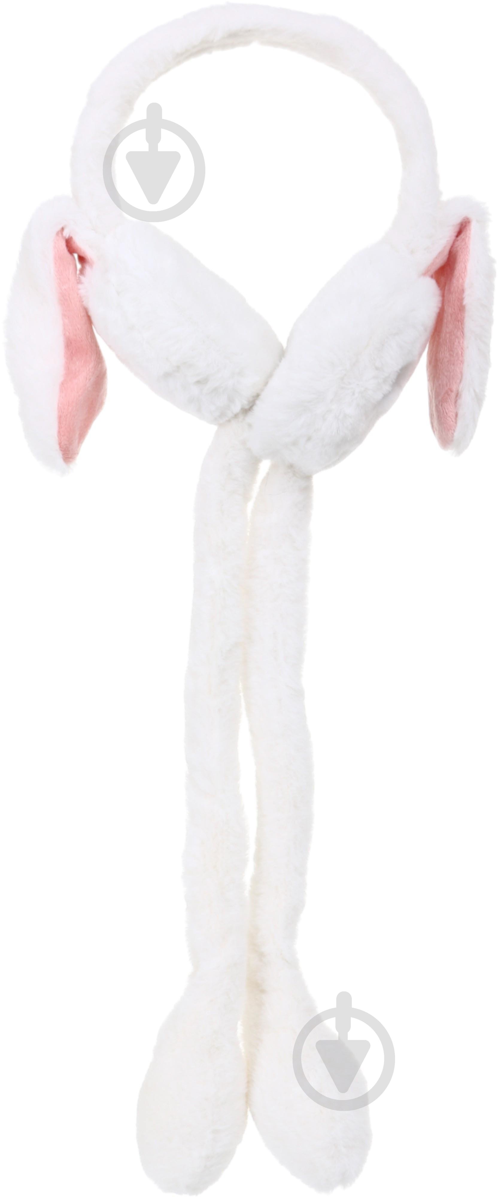 Головной убор Shantou наушники меховые детские E2320 подвижные ушки E2320 р.OS белый - фото 3