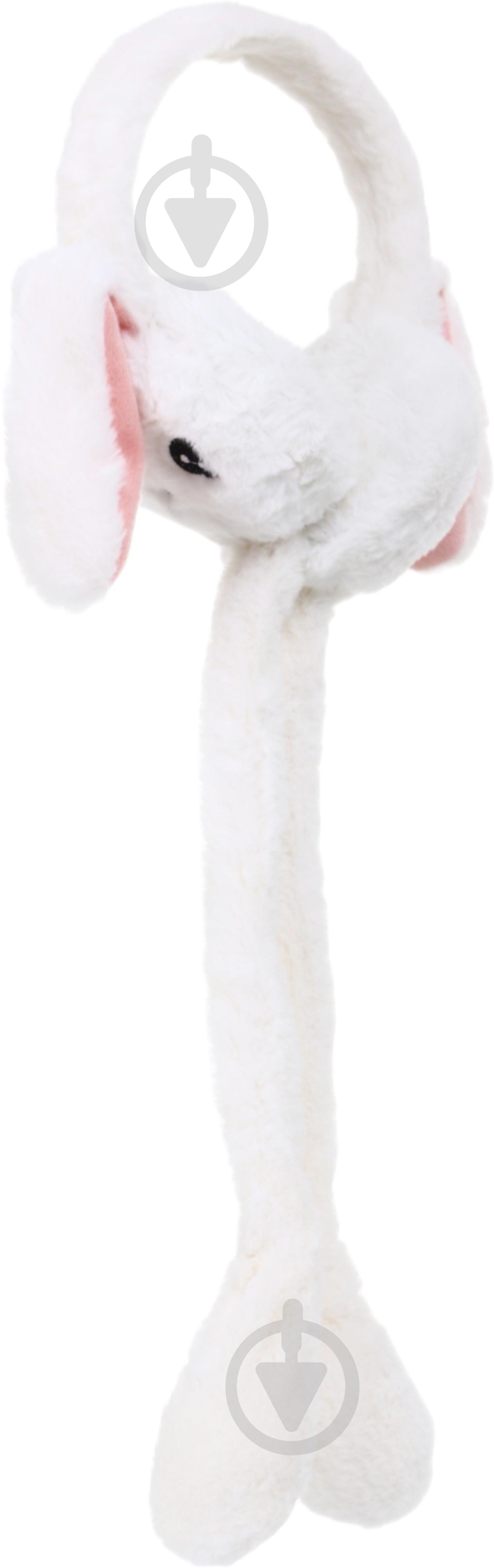 Головной убор Shantou наушники меховые детские E2320 подвижные ушки E2320 р.OS белый - фото 5