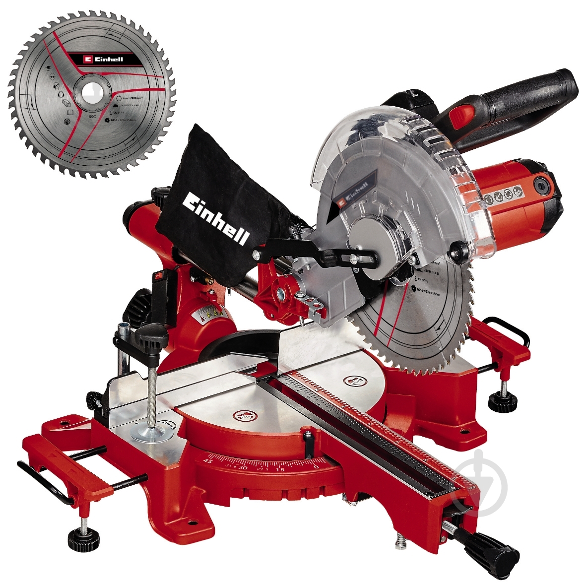 Пила торцовочная Einhell TC-SM 254 - 2B (4300804) - фото 1 Пила торцовочная Einhell TC-SM 254 - 2B (4300804) - фото 1