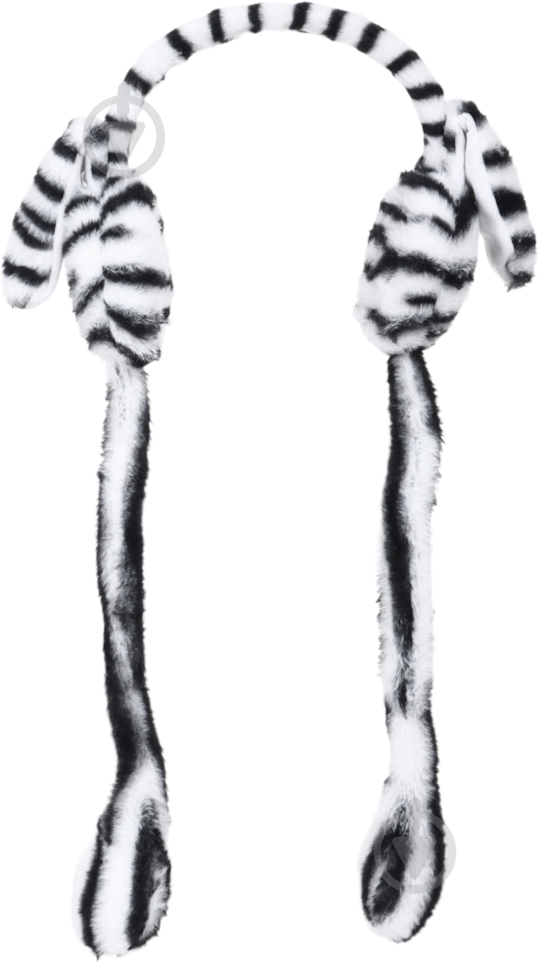 Головной убор Shantou наушники меховые детские E2319 подвижные ушки E2319 р.OS черно-белый - фото 1 Головной убор Shantou наушники меховые детские E2319 подвижные ушки E2319 р.OS черно-белый - фото 1