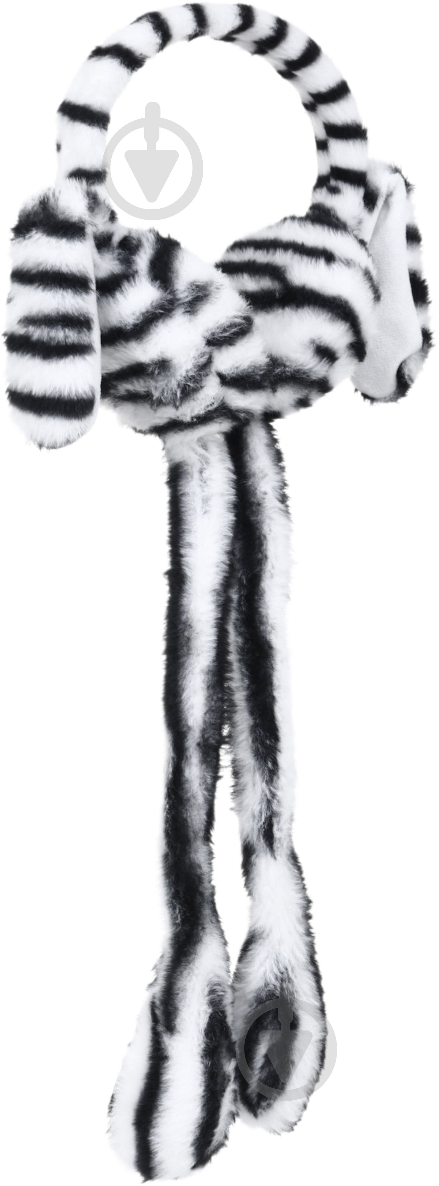 Головной убор Shantou наушники меховые детские E2319 подвижные ушки E2319 р.OS черно-белый - фото 3 Головной убор Shantou наушники меховые детские E2319 подвижные ушки E2319 р.OS черно-белый - фото 3