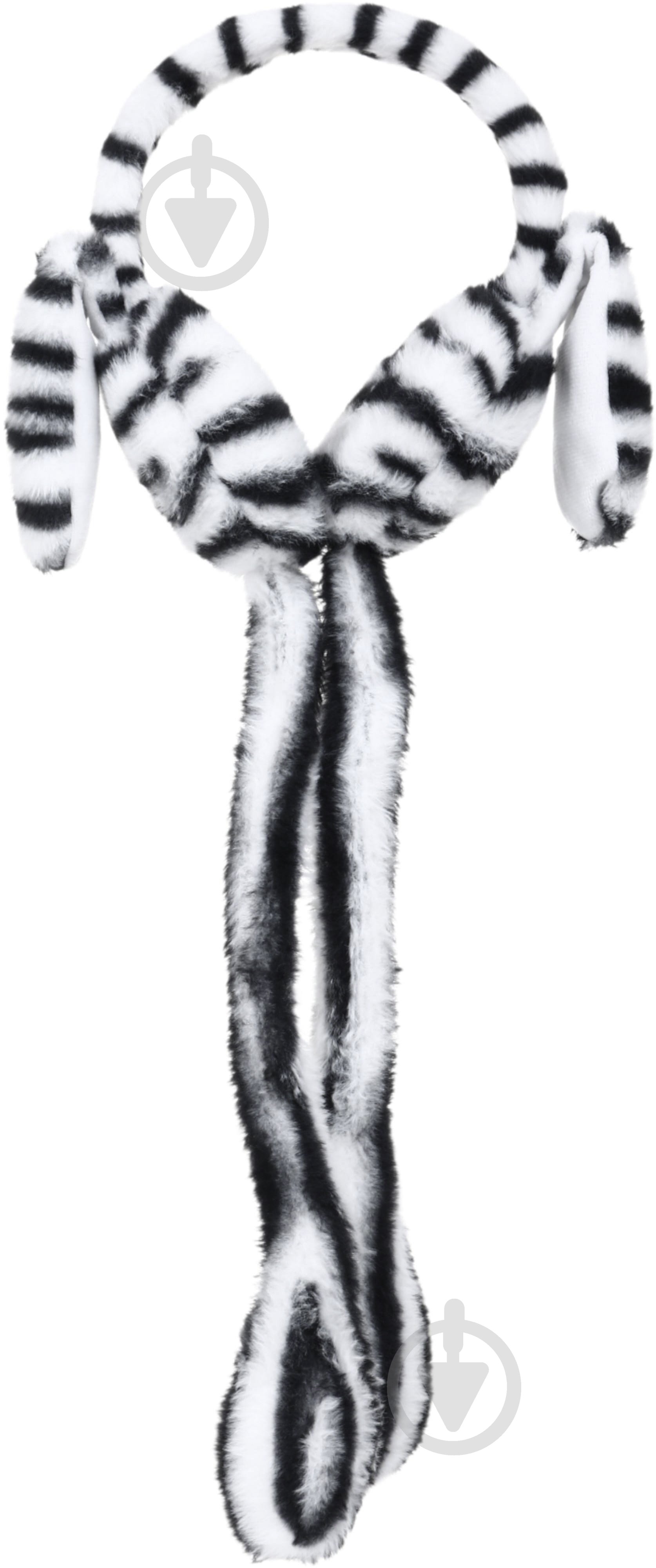 Головной убор Shantou наушники меховые детские E2319 подвижные ушки E2319 р.OS черно-белый - фото 5 Головной убор Shantou наушники меховые детские E2319 подвижные ушки E2319 р.OS черно-белый - фото 5