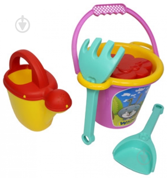 Набор для песочницы Wader с лейкой 39065 - фото 1 Набор для песочницы Wader с лейкой 39065 - фото 1