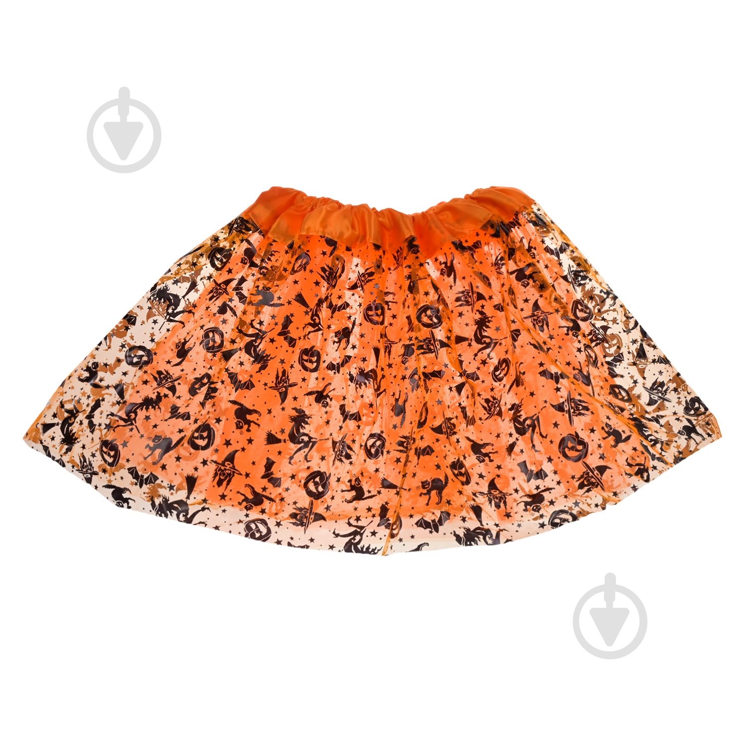 Костюм детский карнавальный Shantou (юбка, обруч) оранжевый с черным E2507 - фото 3 Костюм детский карнавальный Shantou (юбка, обруч) оранжевый с черным E2507 - фото 3
