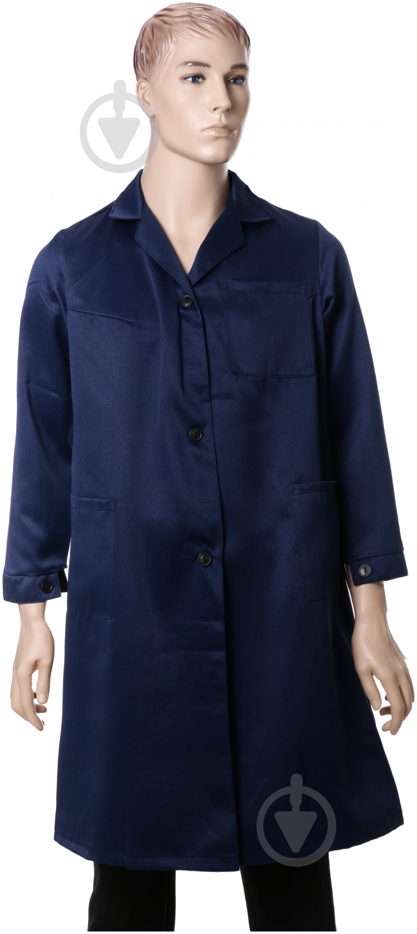 Халат рабочий Ди-версия р. L рост 3-4 10316023 синий - фото 1