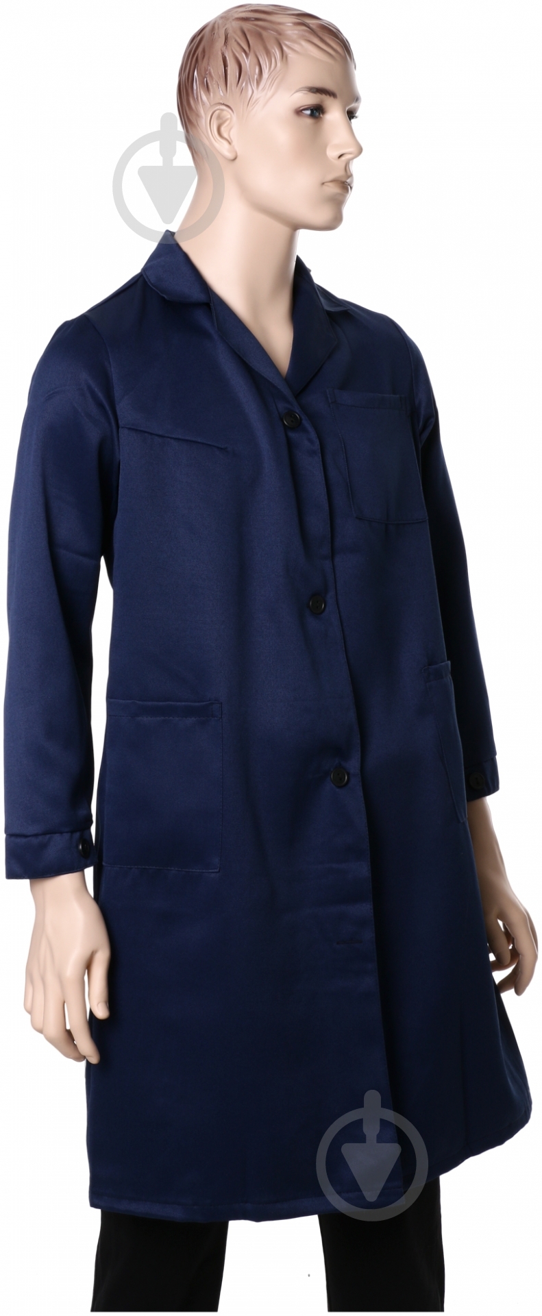 Халат рабочий Ди-версия р. L рост 3-4 10316023 синий - фото 2