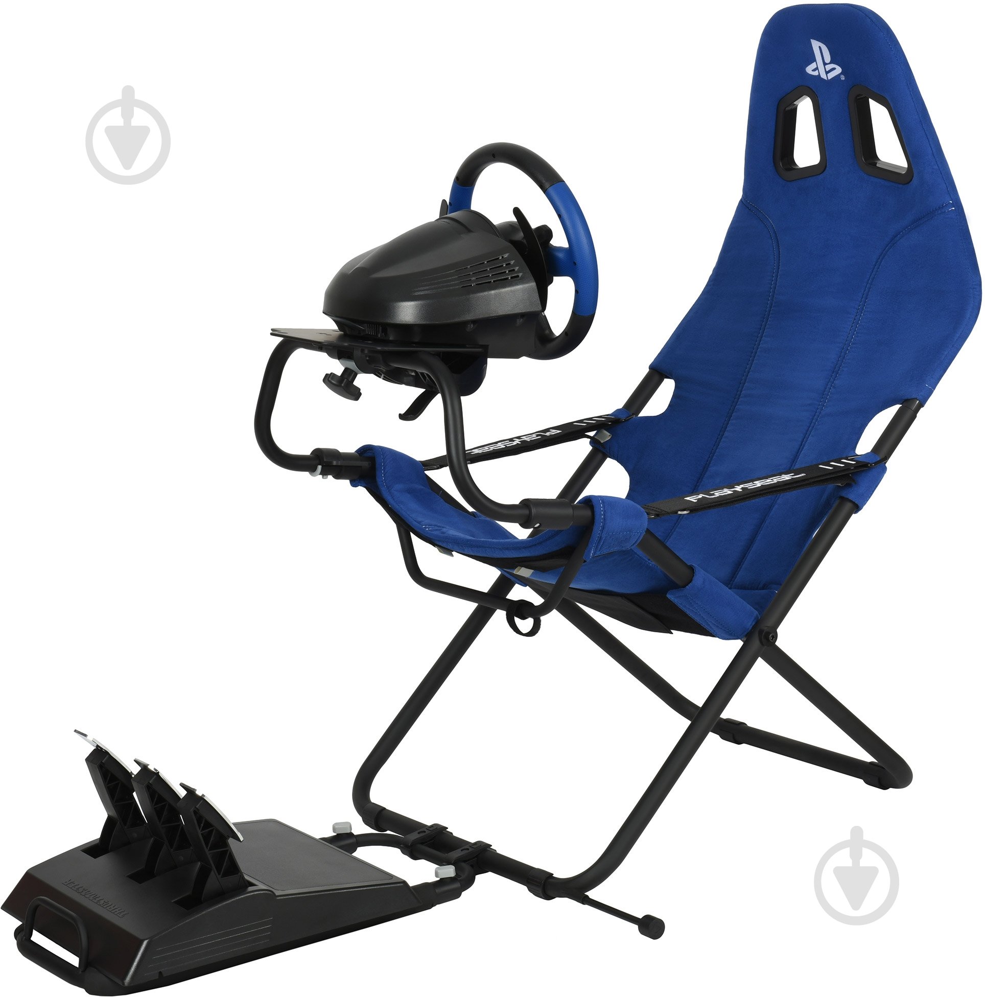 Кресло Playseat игровое с креплением для Руля Playseat Challenge Playstation (RCP.00162) синий - фото 13 Кресло Playseat игровое с креплением для Руля Playseat Challenge Playstation (RCP.00162) синий - фото 13