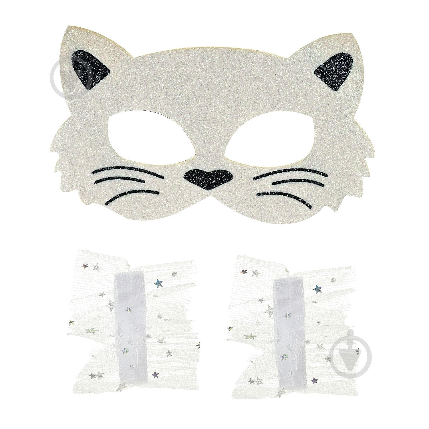 Костюм детский карнавальный Shantou (юбка, маска, браслеты) белый E2514-2 - фото 2 Костюм детский карнавальный Shantou (юбка, маска, браслеты) белый E2514-2 - фото 2