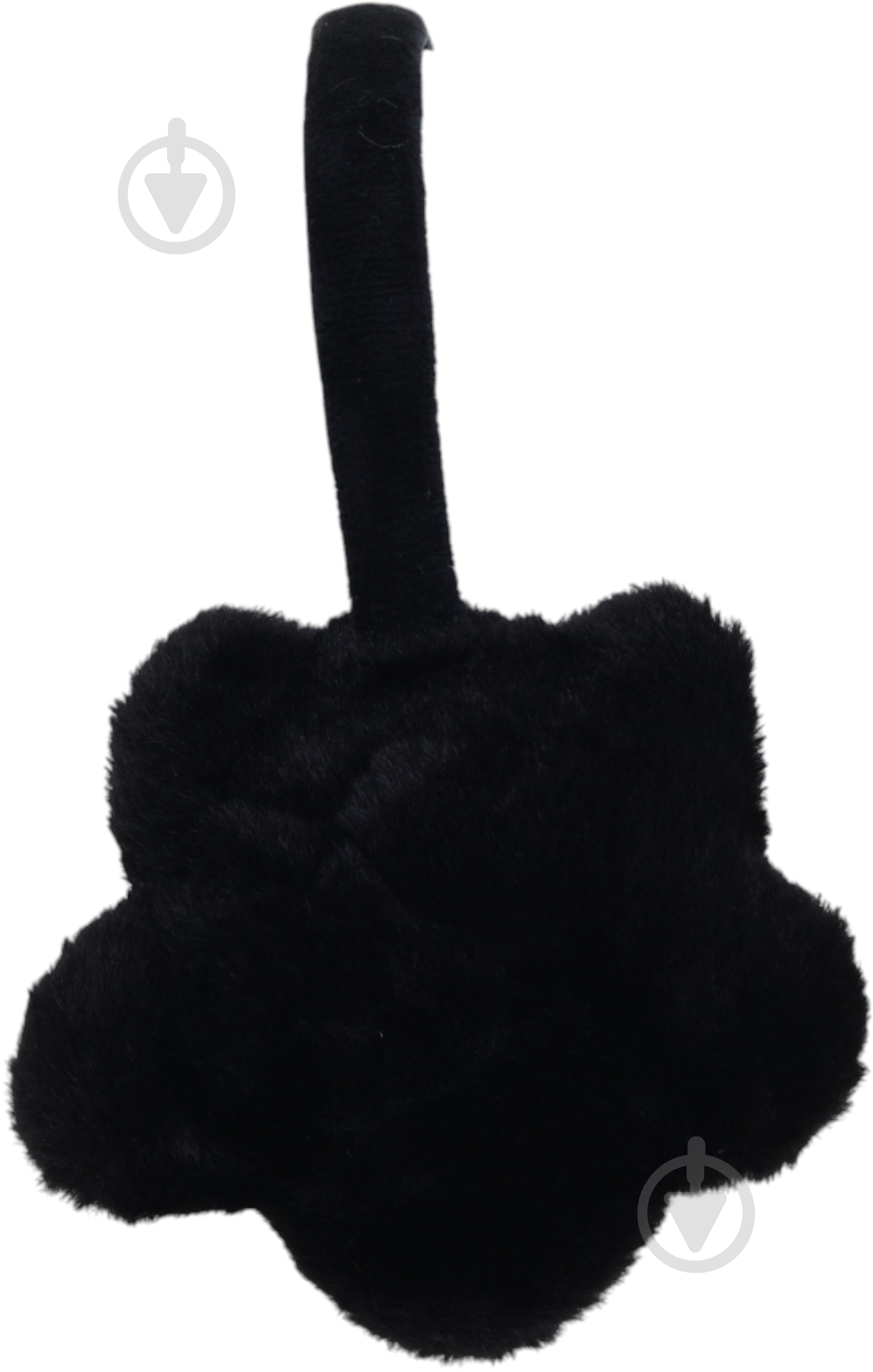 Головной убор Shantou наушники меховые детские звезды черные E2314 E2314 р.OS черный - фото 2