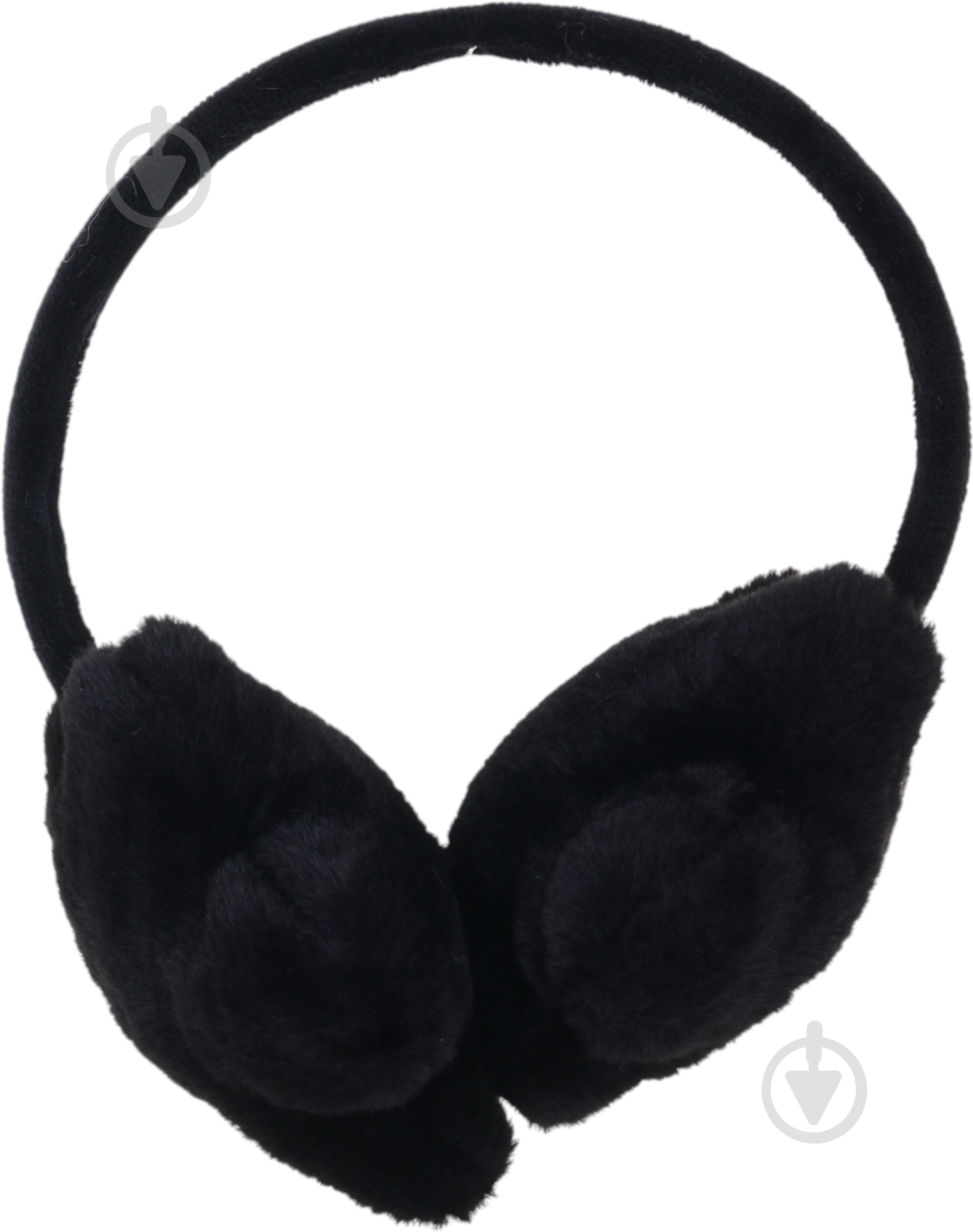 Головной убор Shantou наушники меховые детские звезды черные E2314 E2314 р.OS черный - фото 3