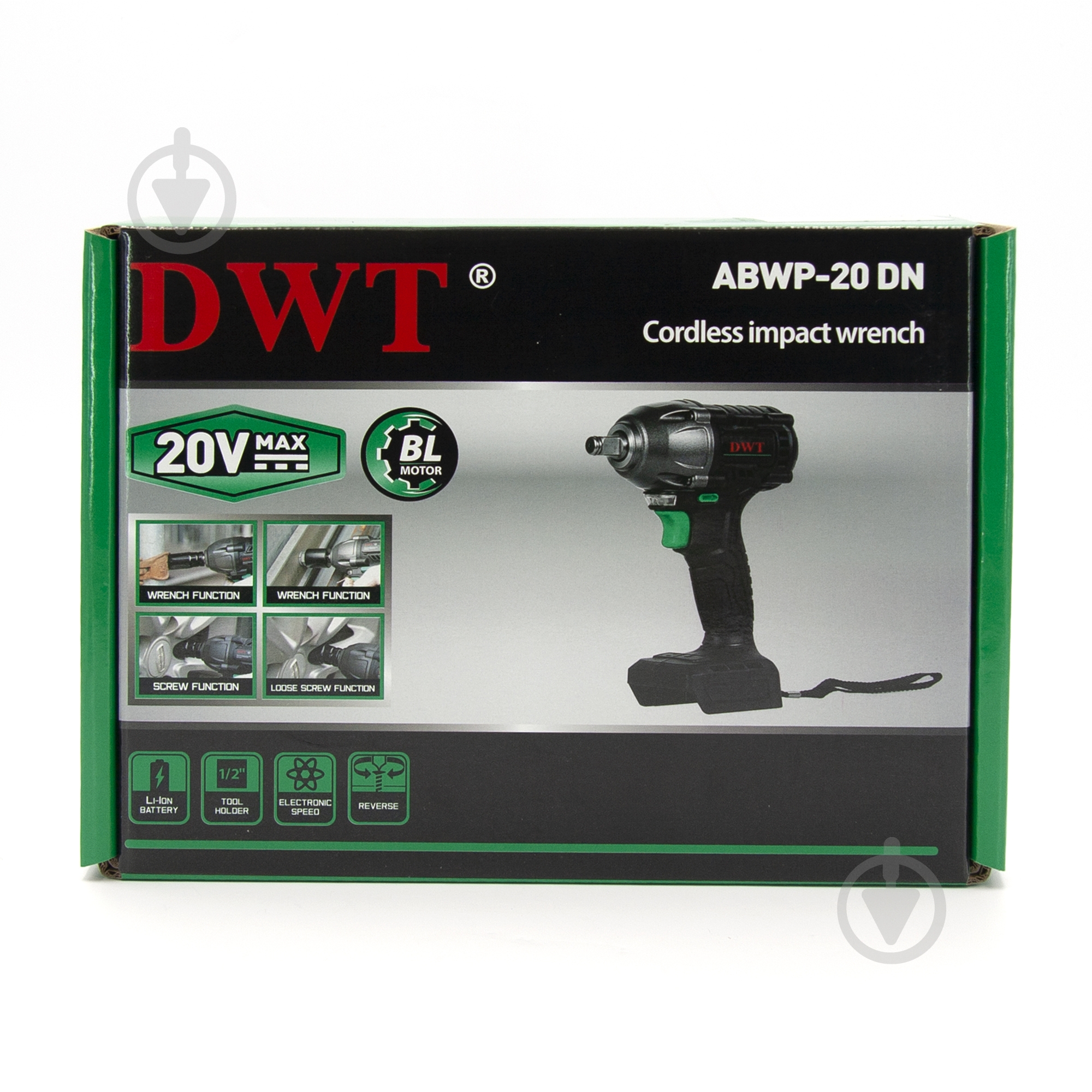 Гайковерт аккумуляторный DWT 350 Нм ABWP-20 DN - фото 7