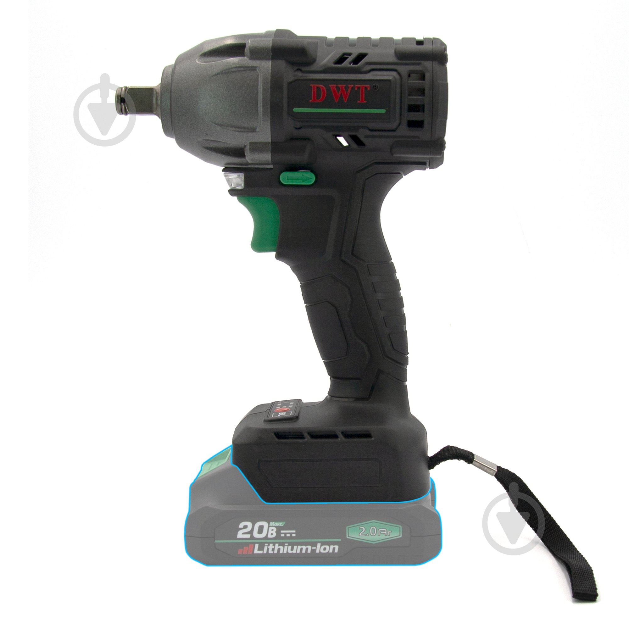 Гайковерт аккумуляторный DWT 350 Нм ABWP-20 DN - фото 3