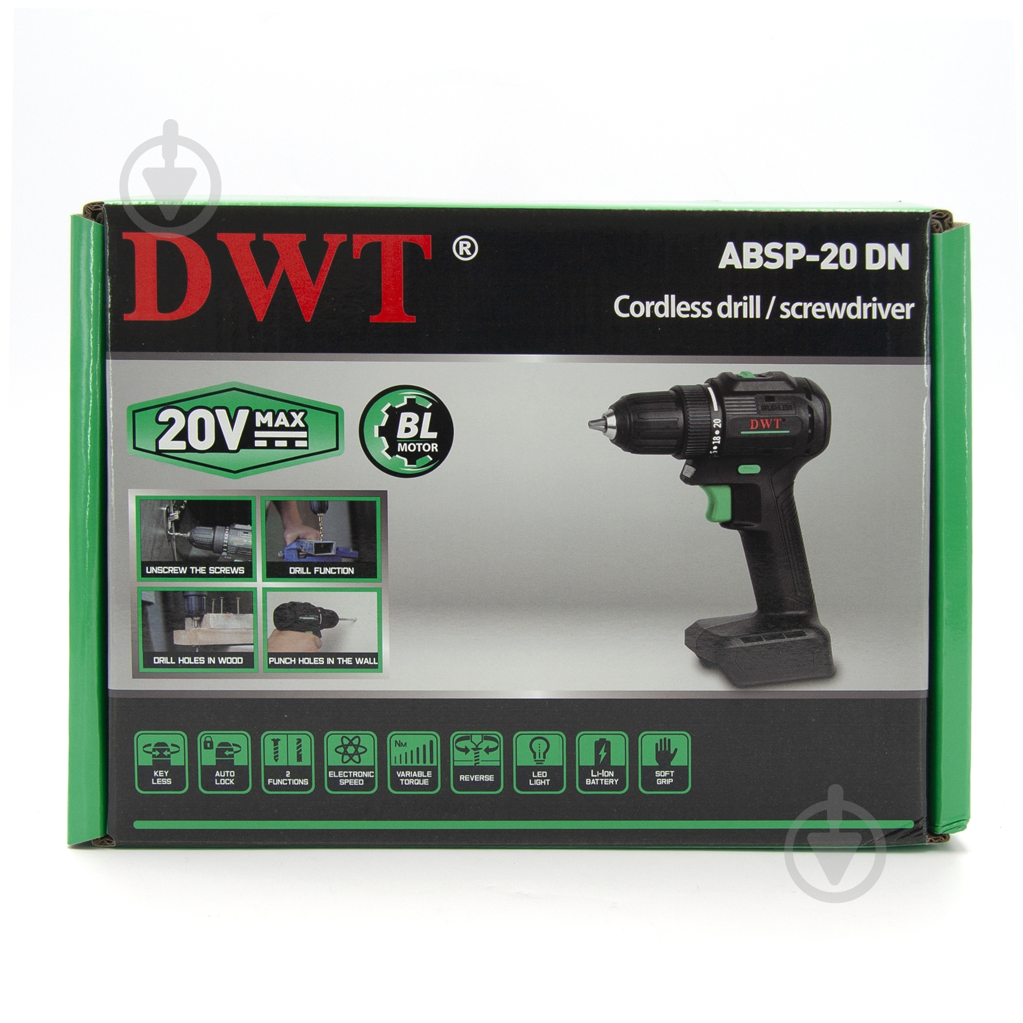 Шуруповерт аккумуляторный DWT ABSP-20 DN ABSP-20 DN - фото 8