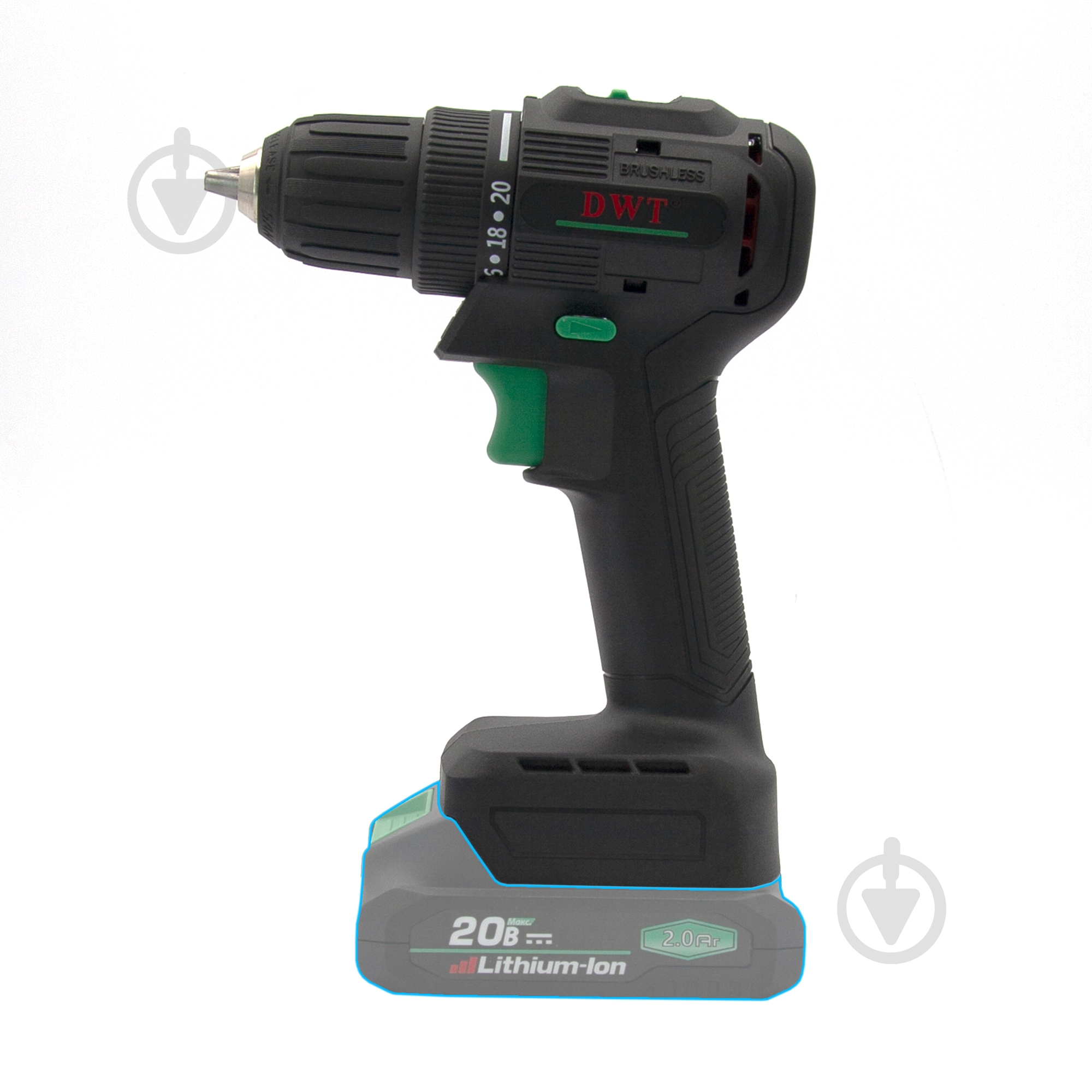 Шуруповерт аккумуляторный DWT ABSP-20 DN ABSP-20 DN - фото 3