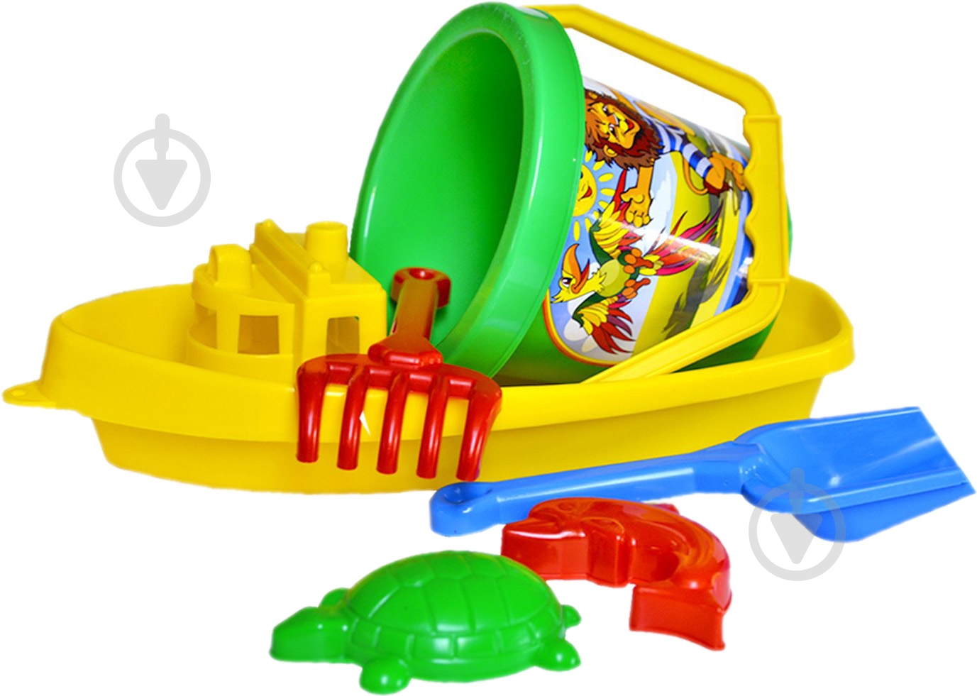 Набор для песочницы ТехноК Кораблик 3 2889 - фото 1