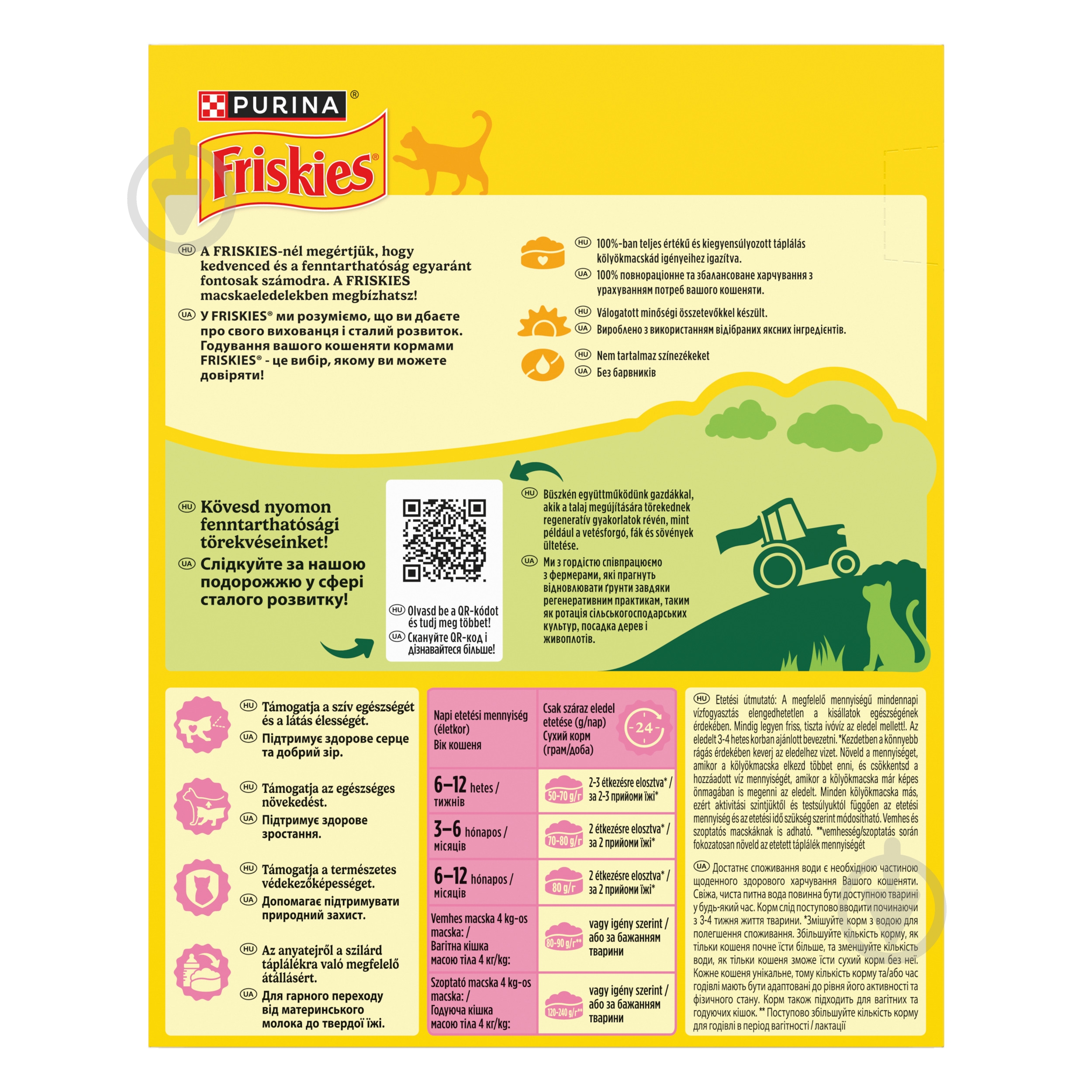 Корм сухий для кошенят FRISKIES by Purina Junior з куркою, індичкою та овочами 300 г - фото 2