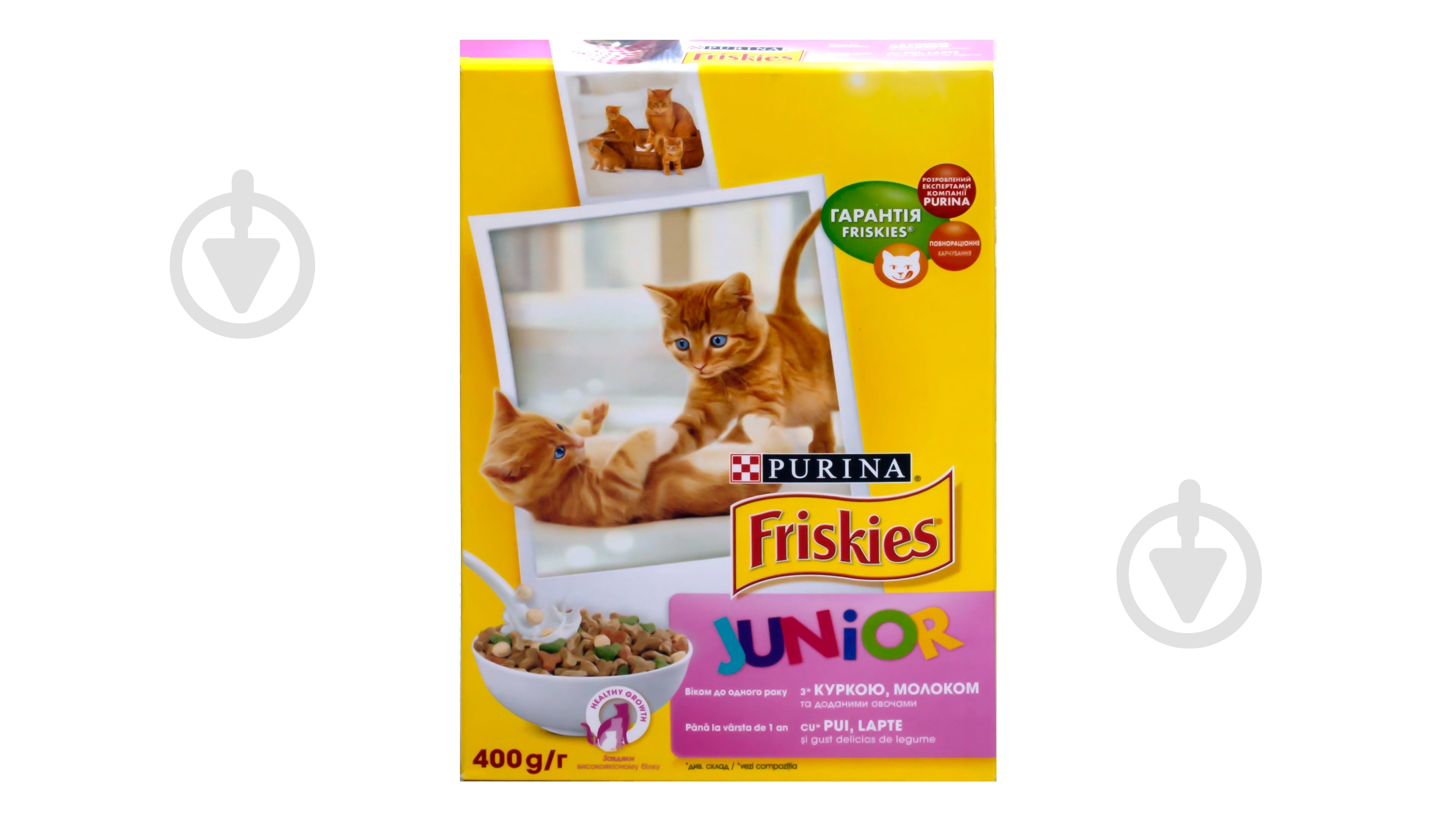 Корм сухий для кошенят FRISKIES by Purina Junior з куркою, індичкою та овочами 300 г - фото 12