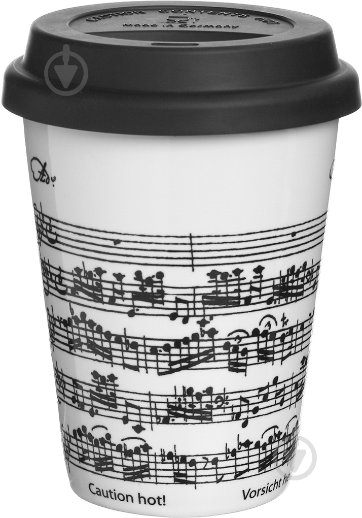 Чашка с крышкой Konitz Vivaldi Libretto 380 мл - фото 1