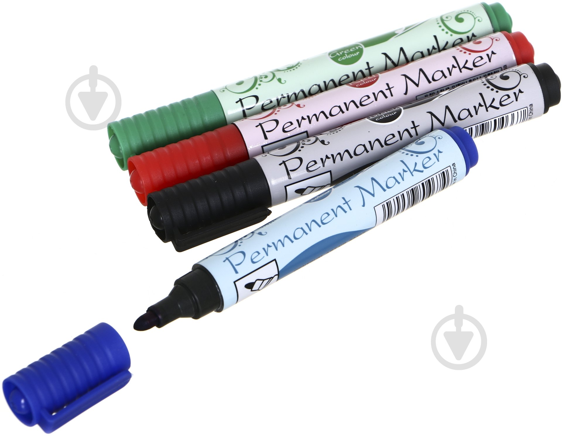 Набор перманентных маркеров Centrum 4 шт. 80270 80270 разноцветный - фото 1