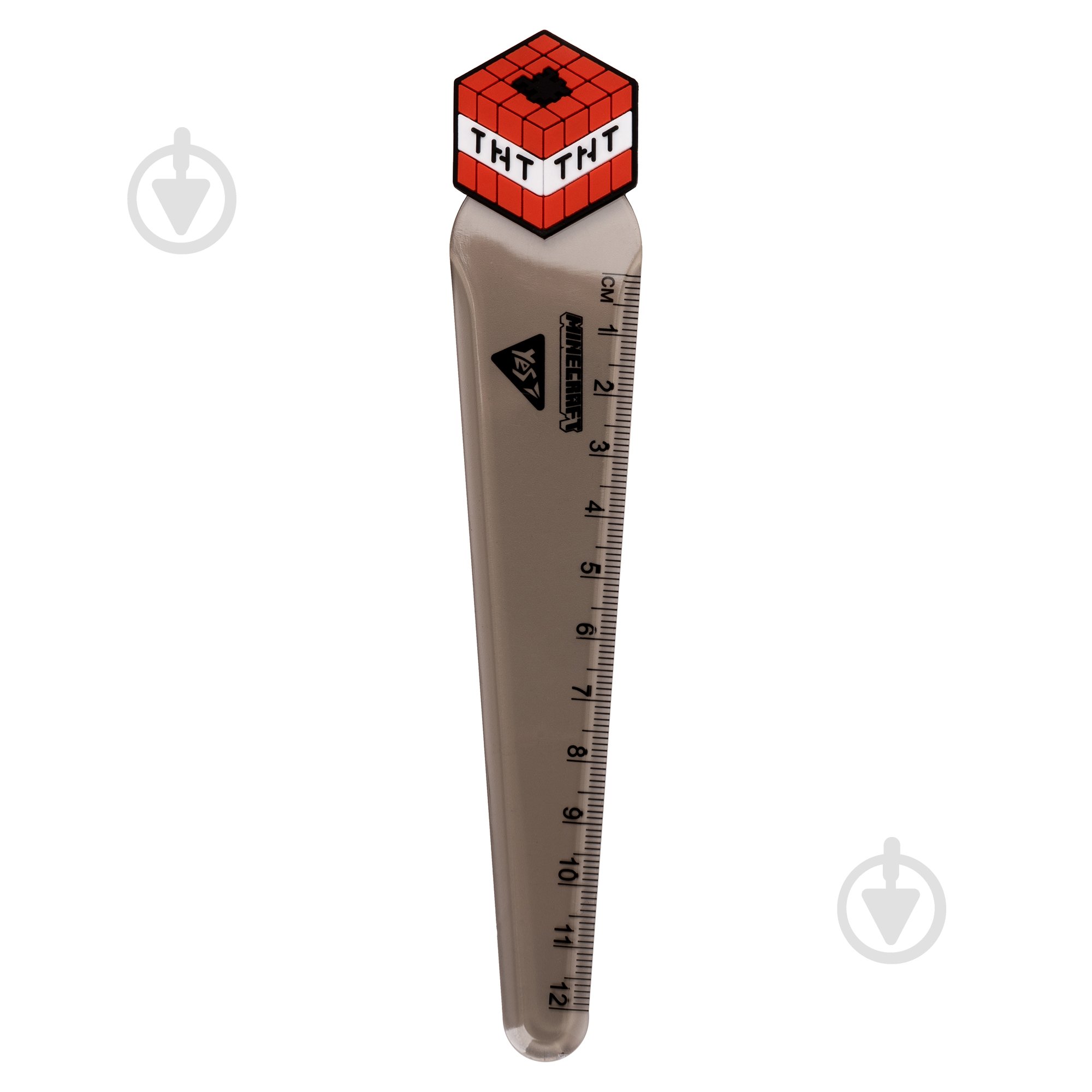 Линейка 12 см Minecraft YES - фото 1