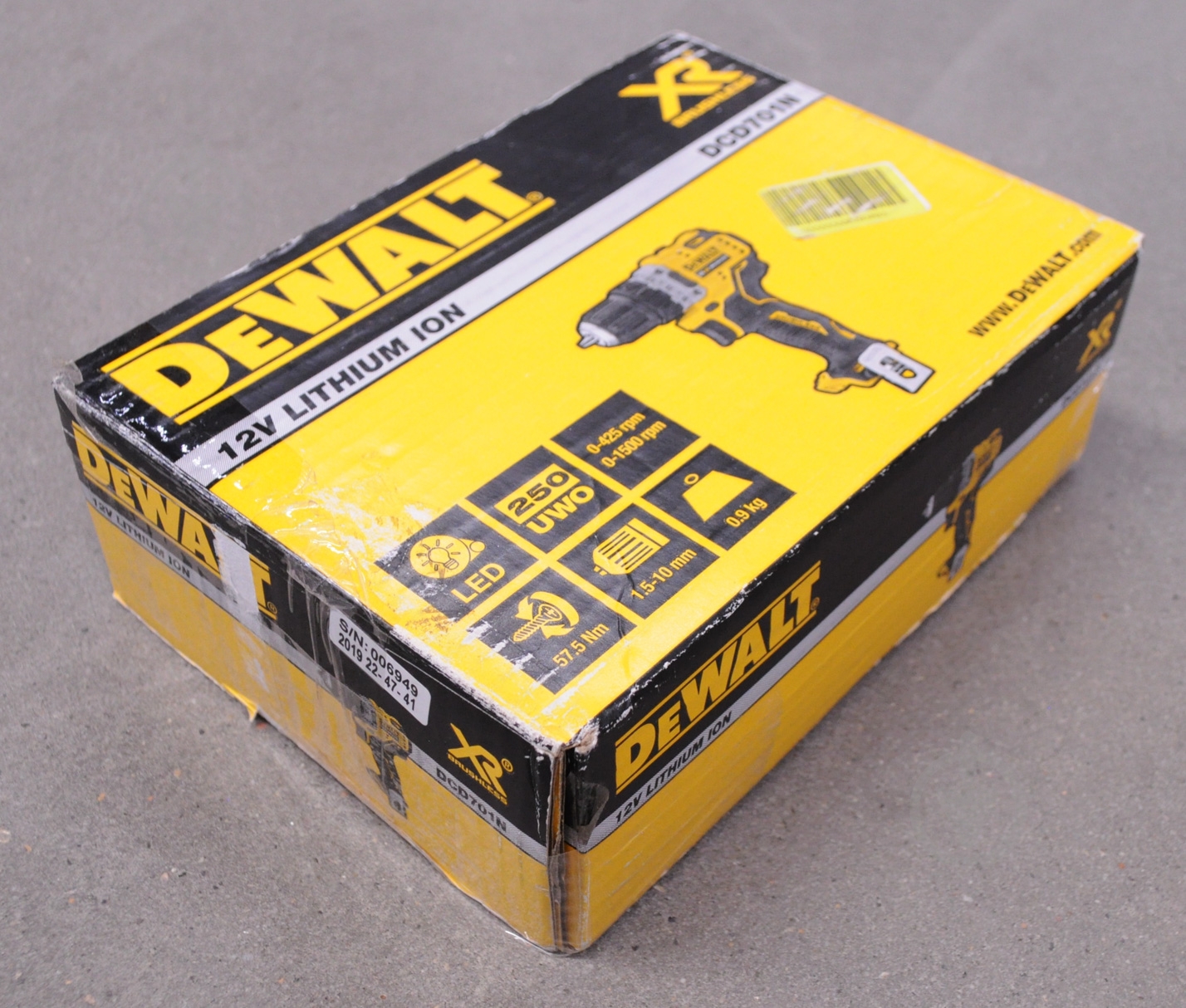 УЦЕНКА! Шуруповерт DeWalt DCD701N (УЦ №150) - фото 2