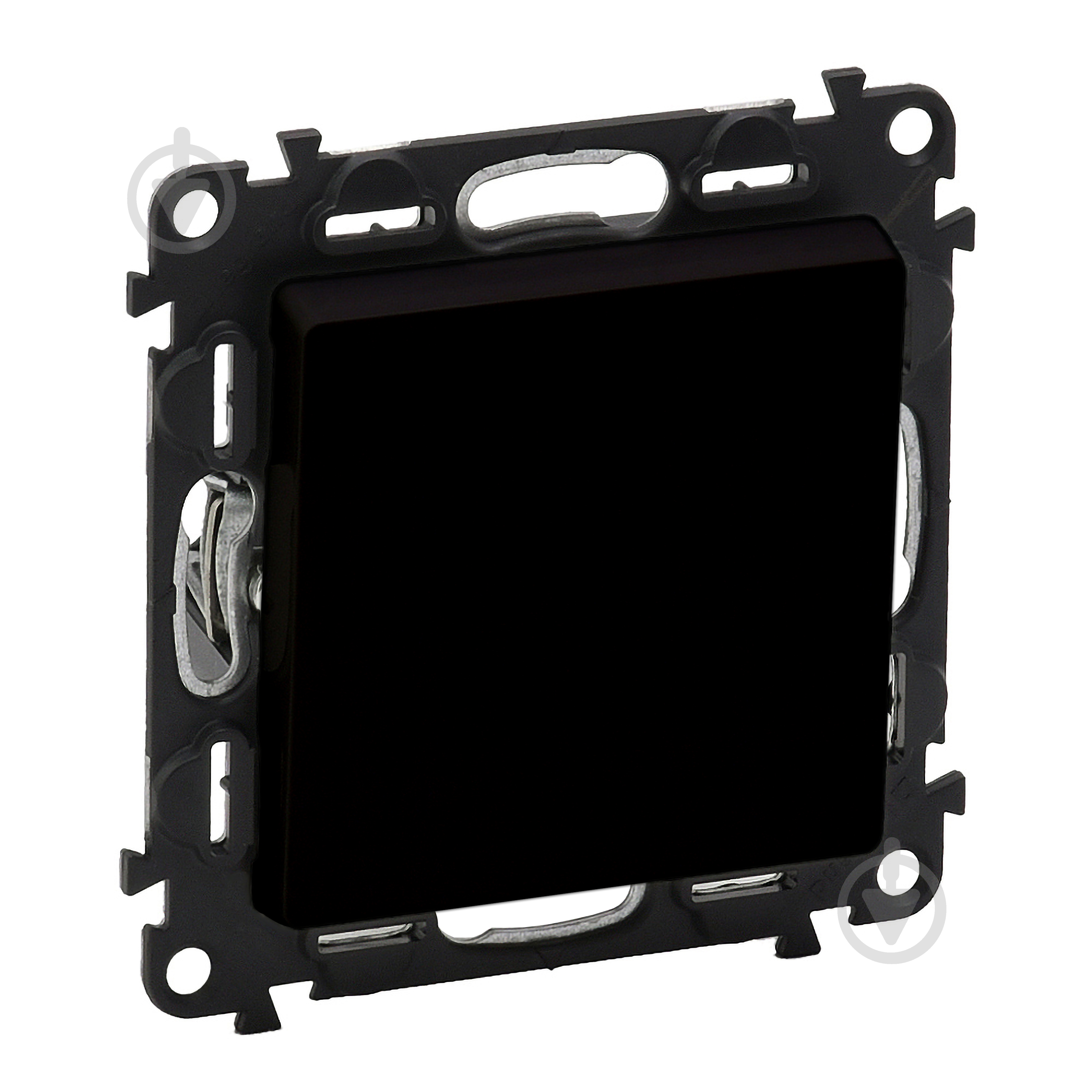 Переключатель перекрестный одноклавишный Legrand Life без подсветки черный матовый 756317 - фото 1 Переключатель перекрестный одноклавишный Legrand Life без подсветки черный матовый 756317 - фото 1