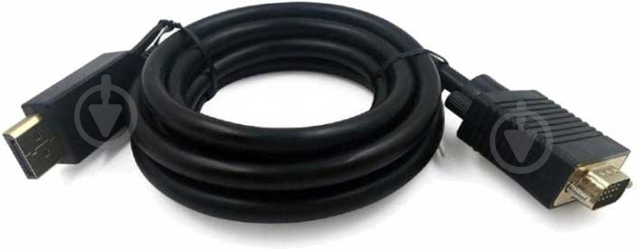Кабель Cablexpert DisplayPort – HDMI 1,8 м black (CCP-DPM-VGAM-6) - фото 2 Кабель Cablexpert DisplayPort – HDMI 1,8 м black (CCP-DPM-VGAM-6) - фото 2