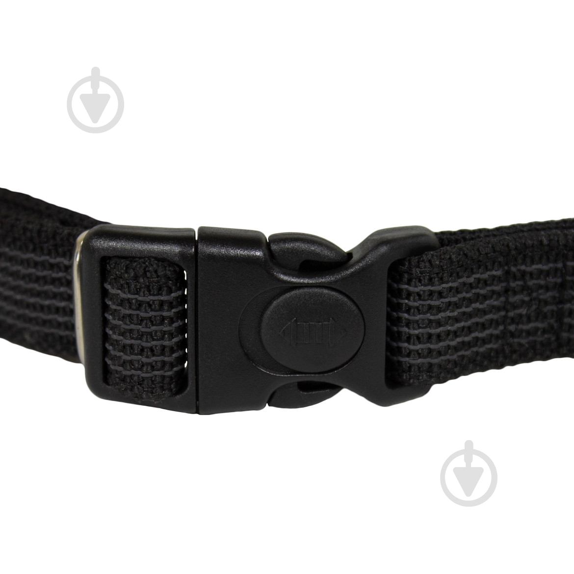 Ошейник Lucky Pet из прорезиненной ленты подшитый 2,0/35-45 черный - фото 3 Ошейник Lucky Pet из прорезиненной ленты подшитый 2,0/35-45 черный - фото 3