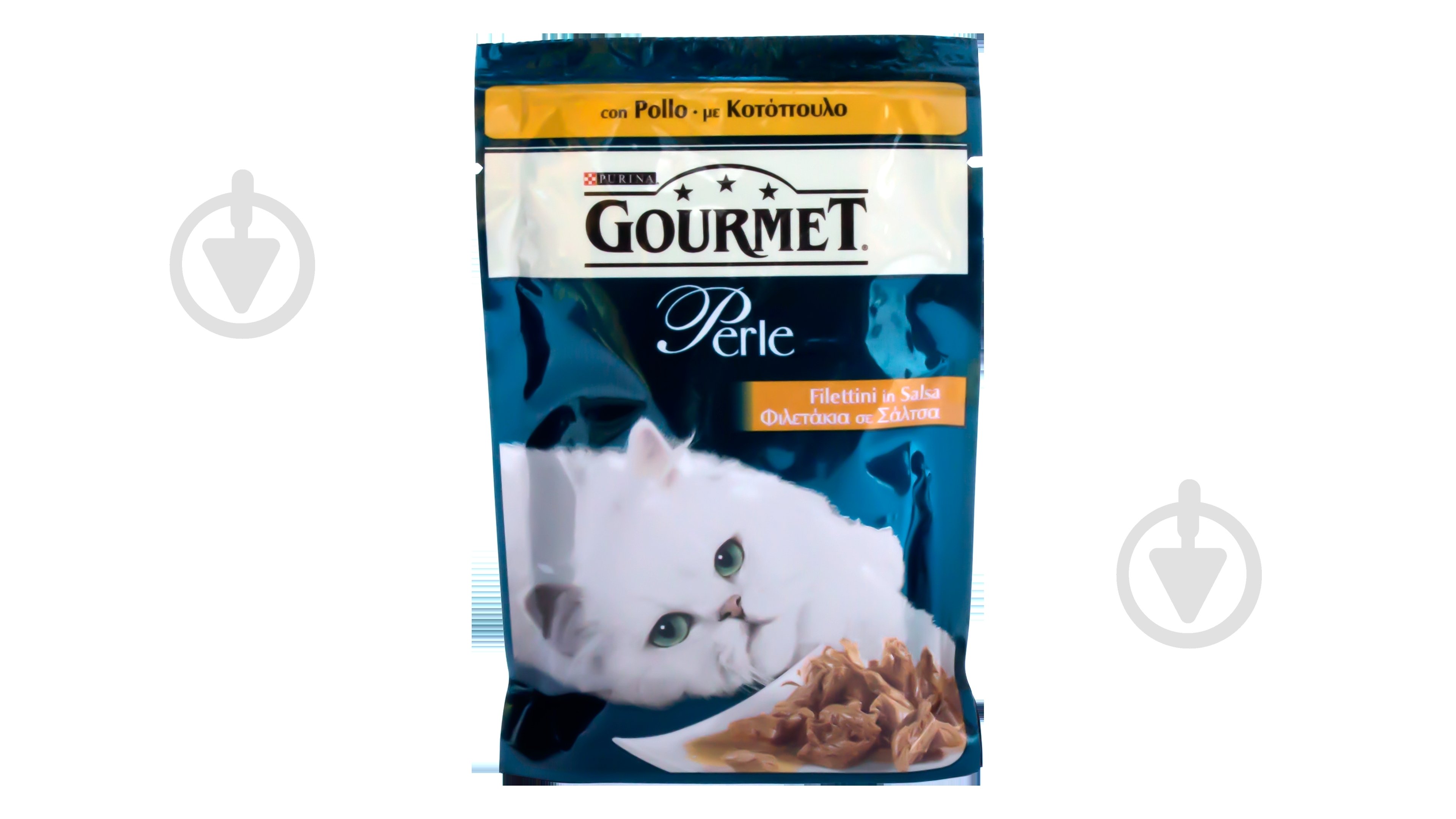 Корм вологий для котів Gourmet by Purina Perle Mini Fillets з куркою 85 г - фото 6